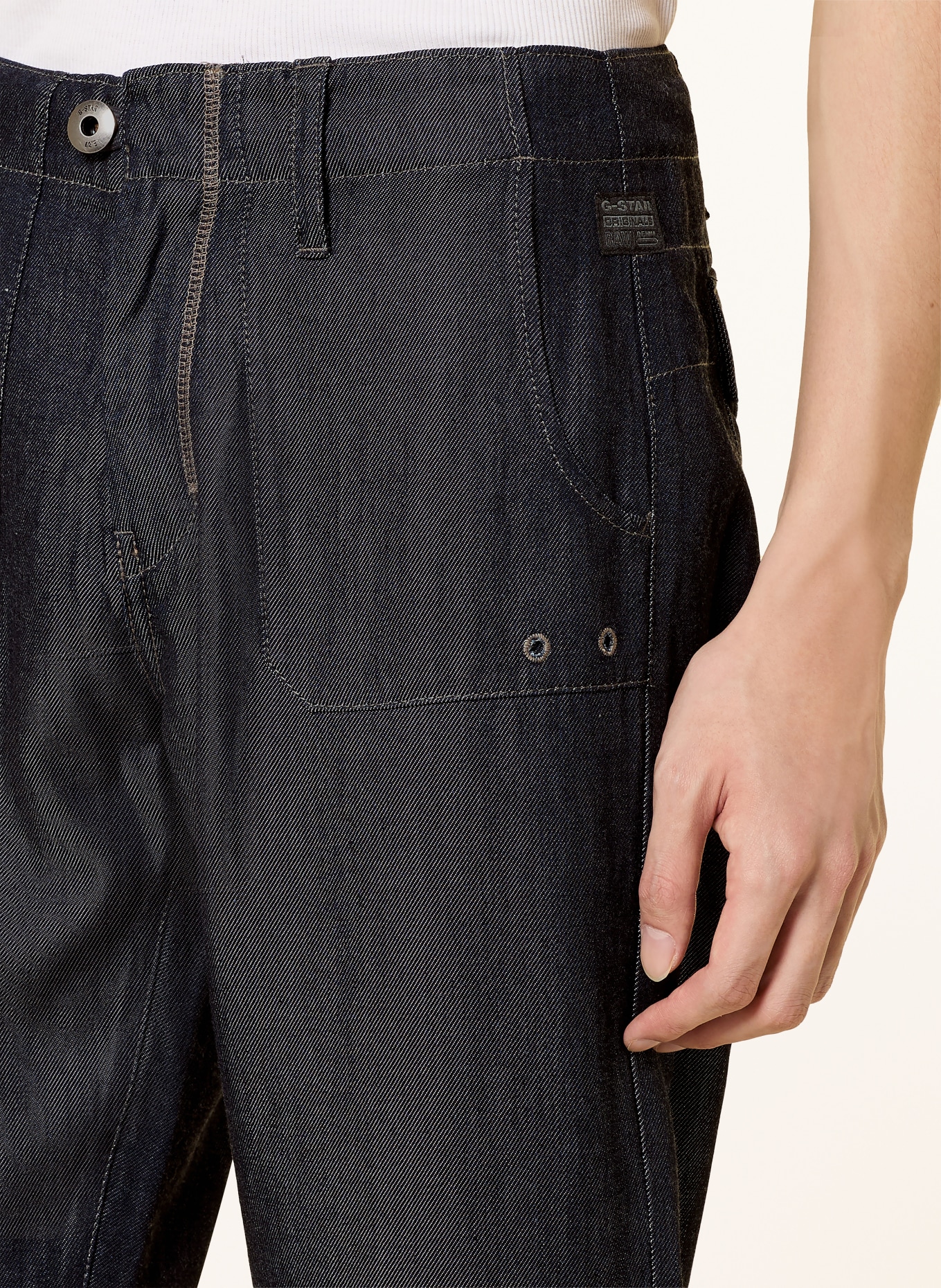 G-Star Extra slim fit jeans-style pants: DARK BLUE