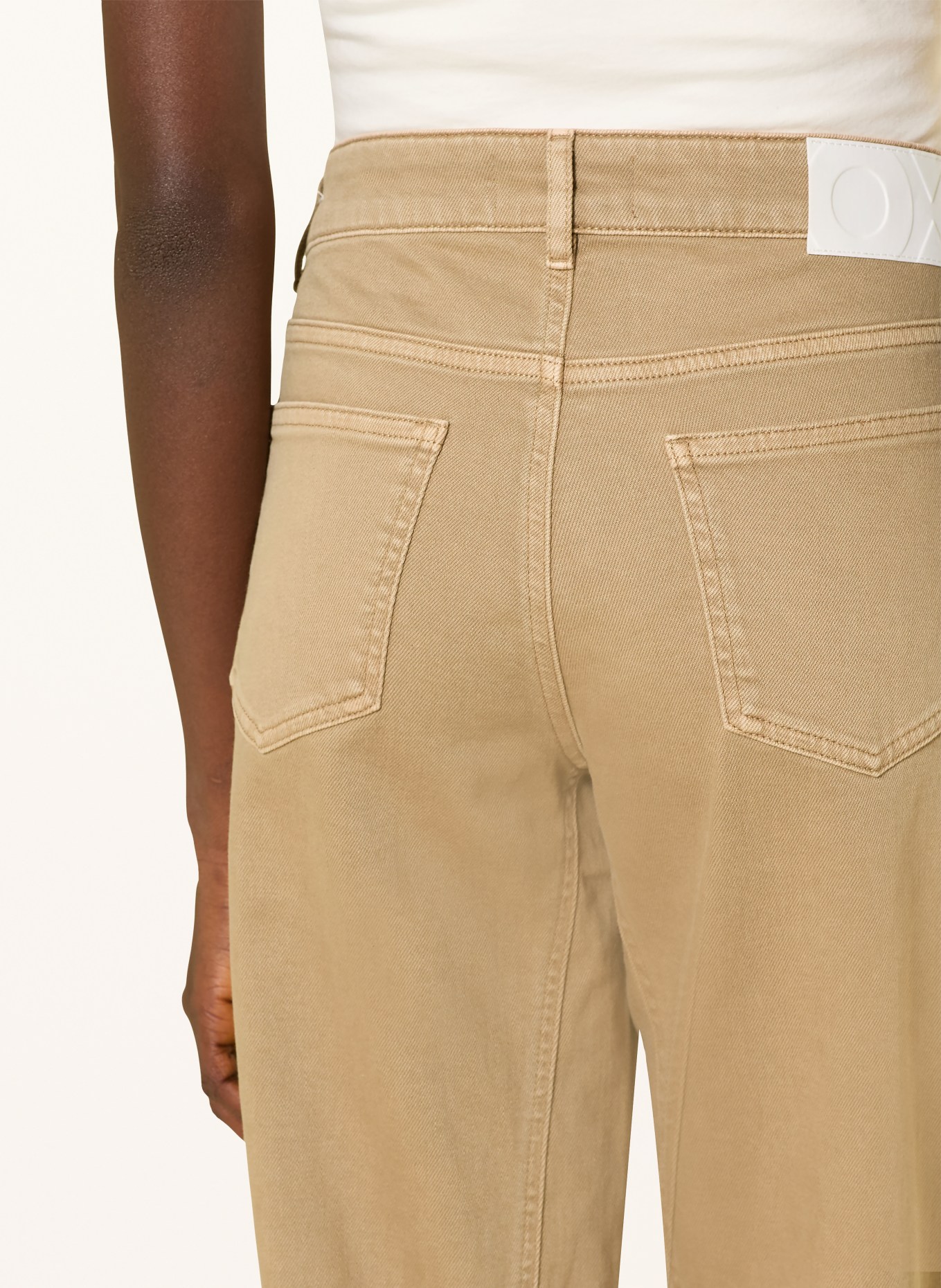 OPUS PANTS Barrel Jeans MELLY RELAX: 20033 salted caramel