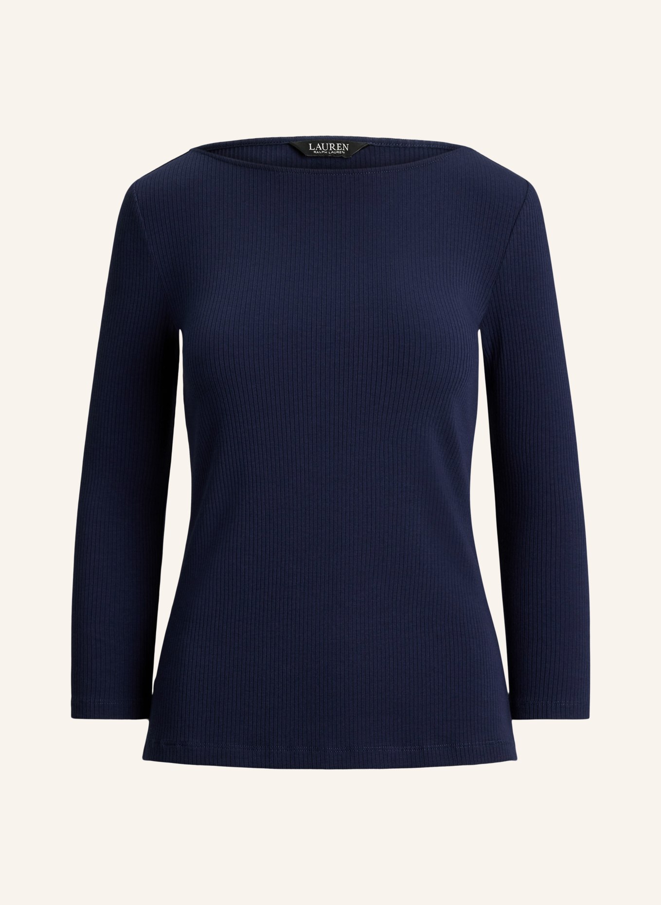 LAUREN RALPH LAUREN Shirt met 3/4-mouwen: DONKERBLAUW
