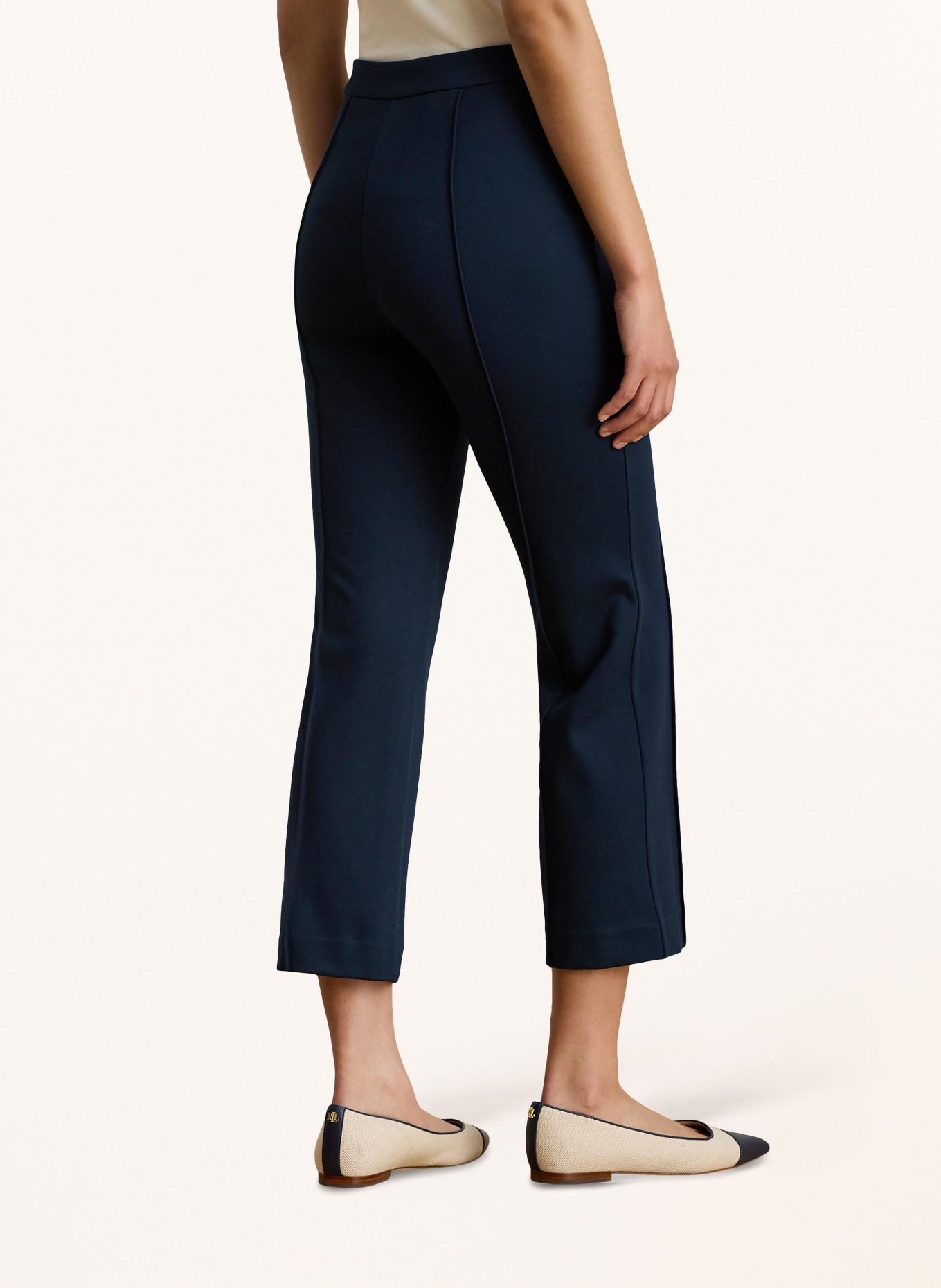 LAUREN RALPH LAUREN Spodnie 7/8: GRANATOWY