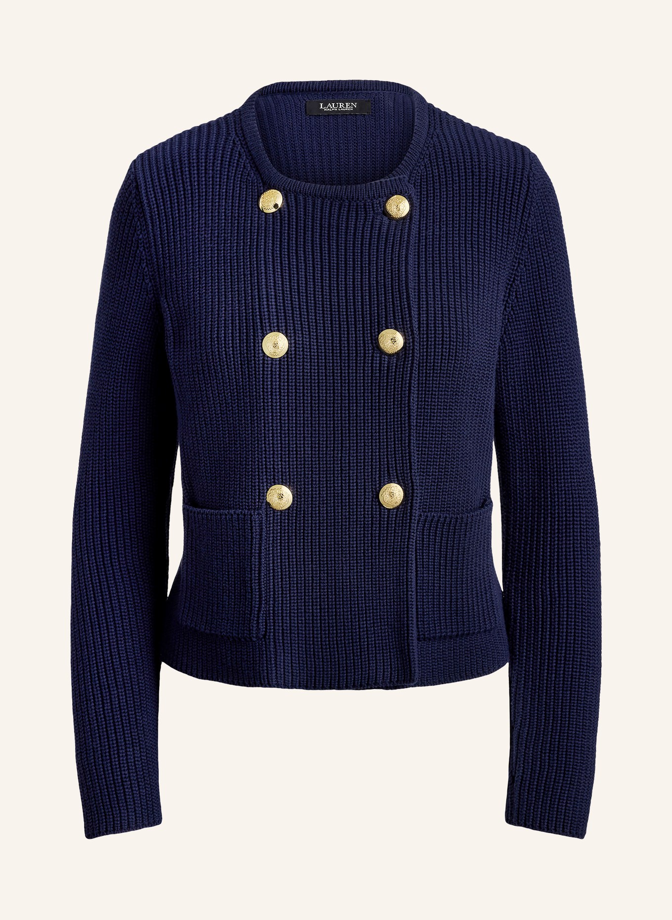 LAUREN RALPH LAUREN cardigan: BLEU FONCÉ