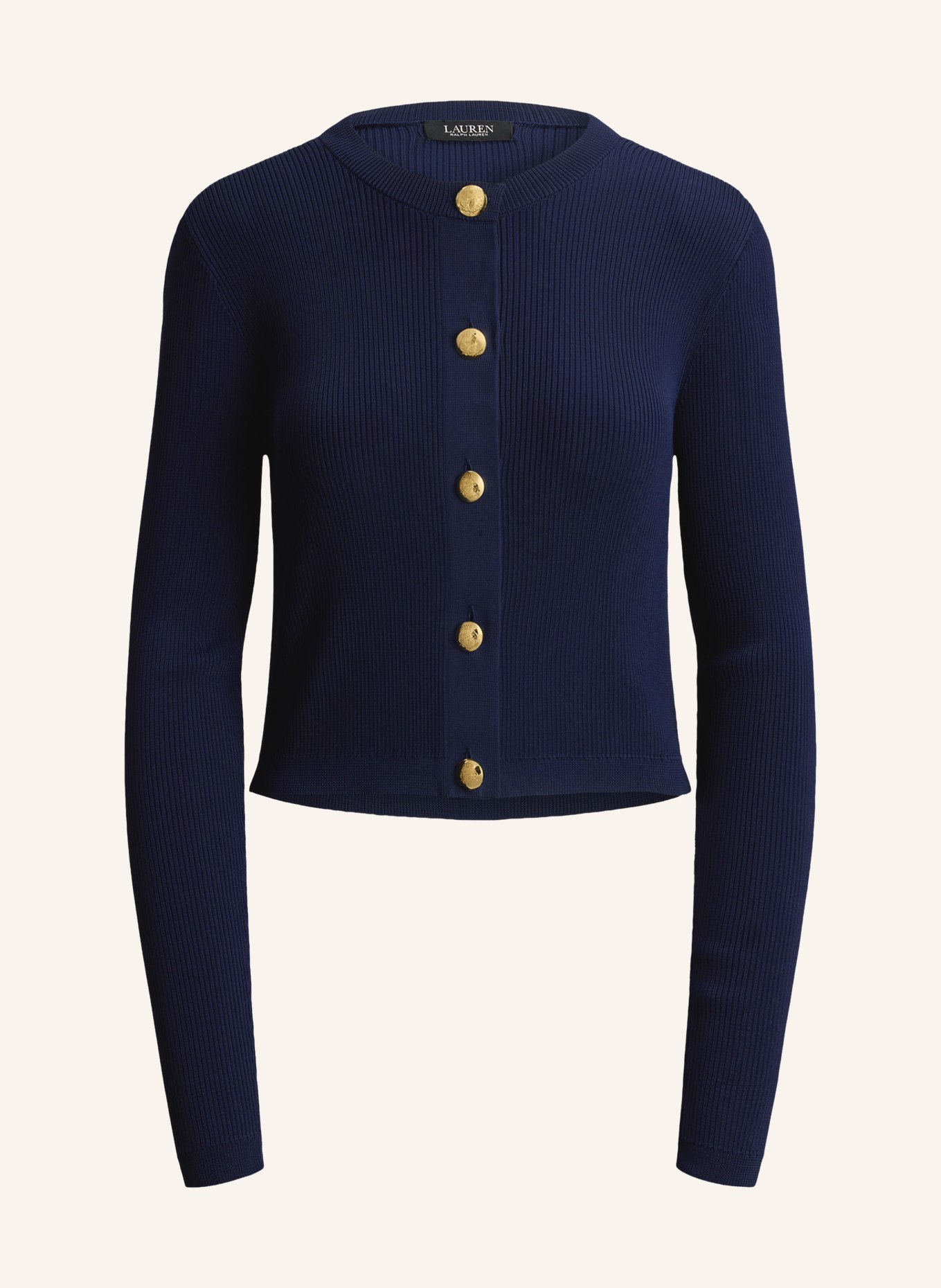 LAUREN RALPH LAUREN vest: DONKERBLAUW / GOUD