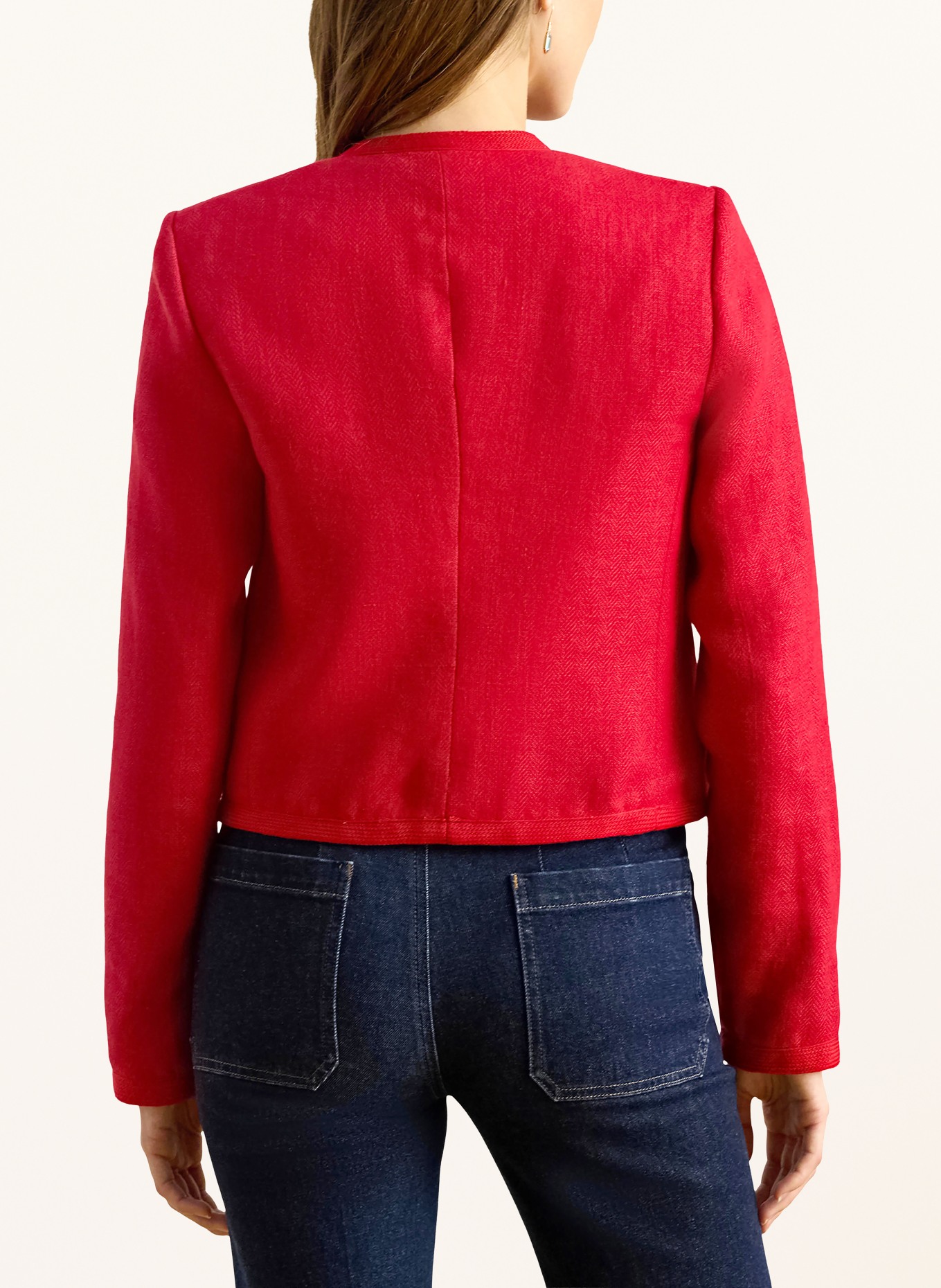 LAUREN RALPH LAUREN jasje met pasjes: ROOD