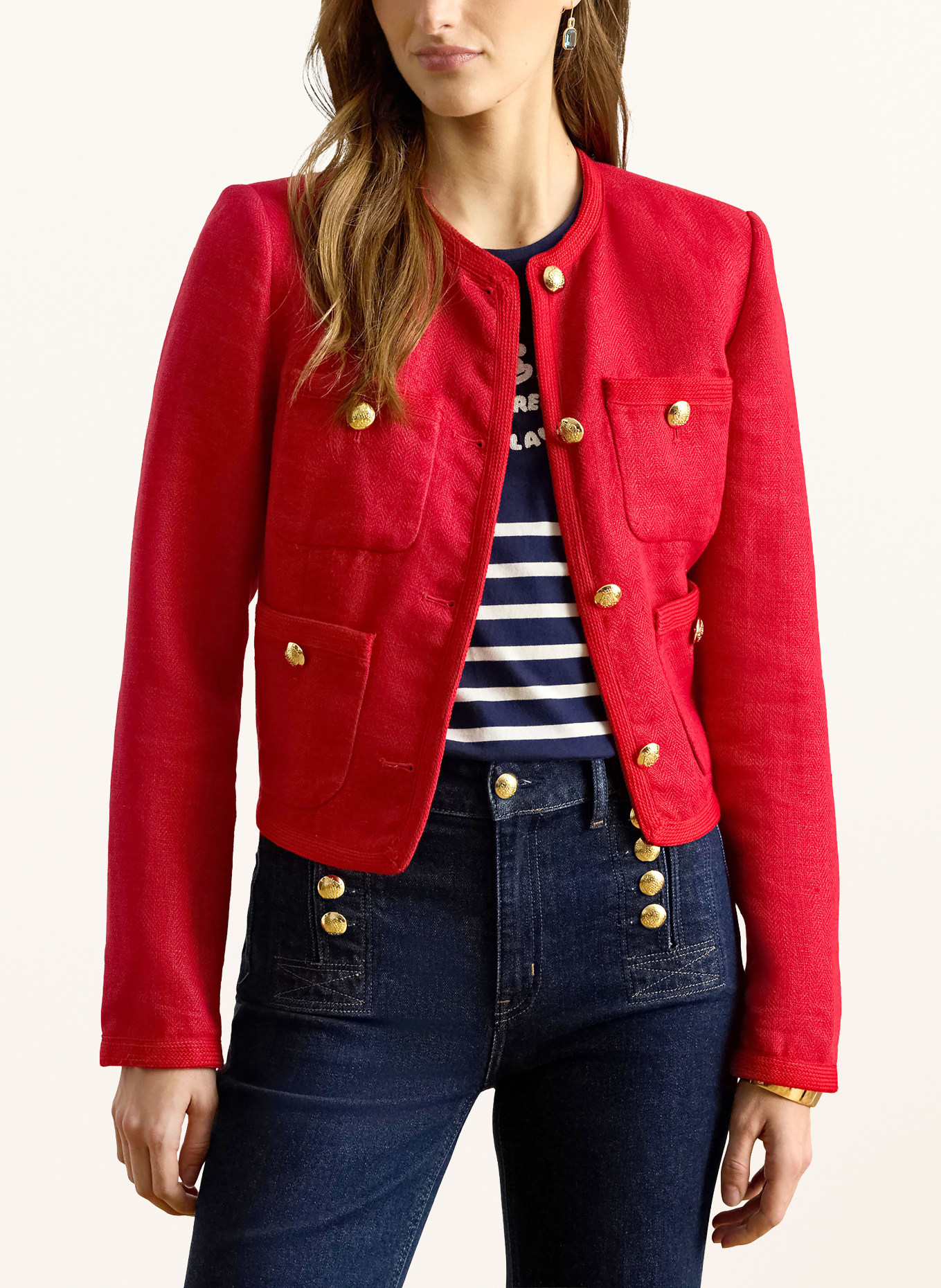 LAUREN RALPH LAUREN sako: ČERVENÁ