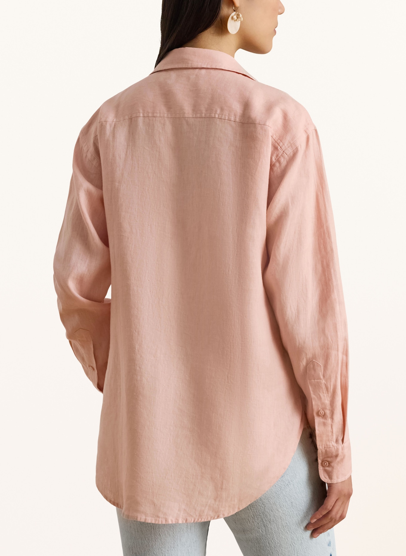 LAUREN RALPH LAUREN Bluzka z lnu: ŁOSOSIOWY