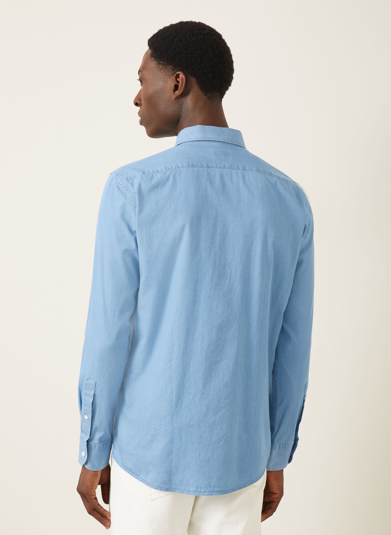 ZEGNA Jeanshemd Regular Fit: BLAU