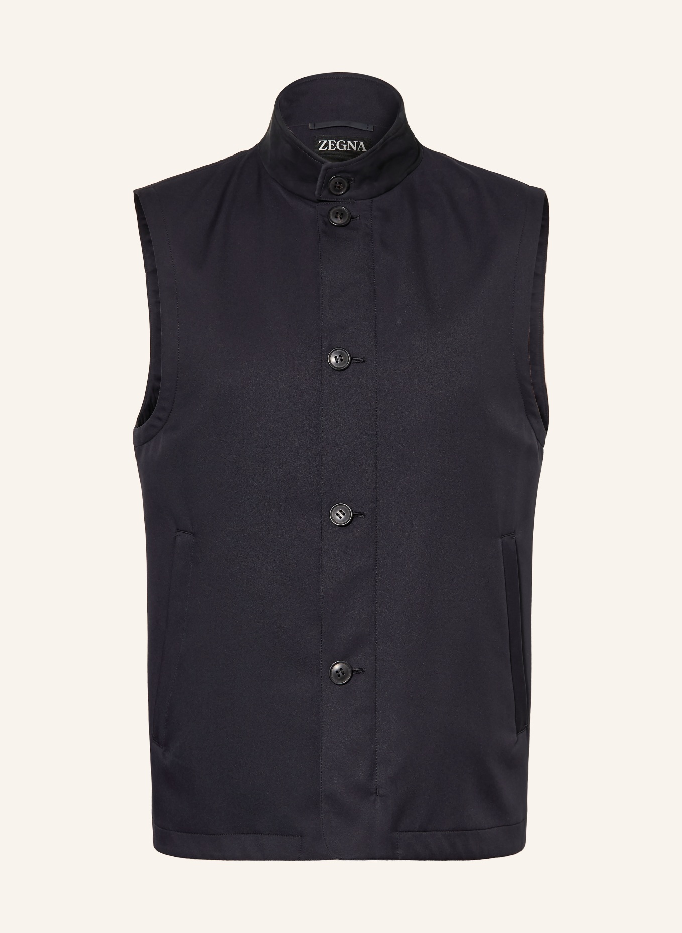 ZEGNA vest: DARK BLUE
