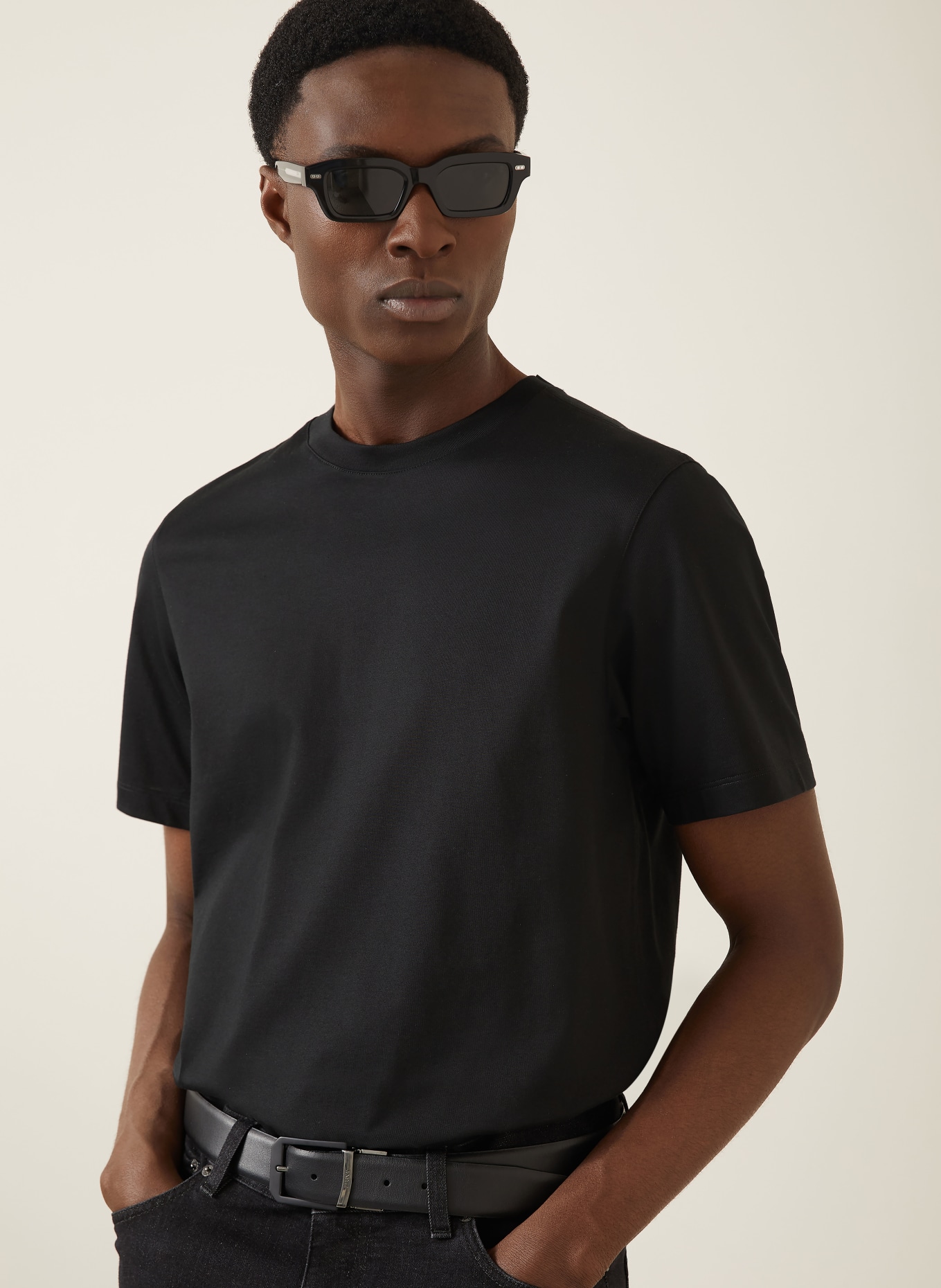 ZEGNA T-Shirt: SCHWARZ