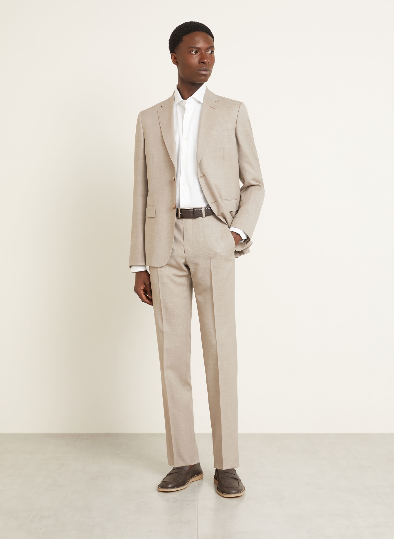 ZEGNA Overhemd TROFEO™ Slim Fit: WIT