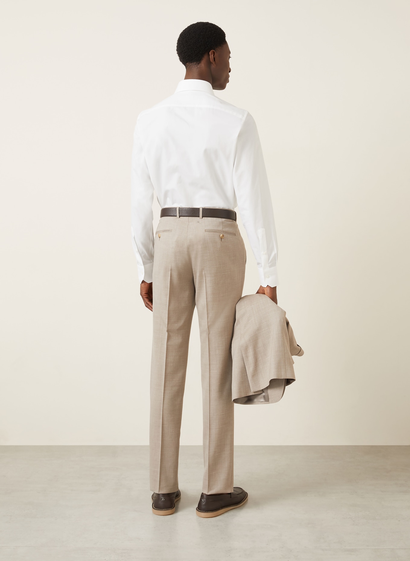 ZEGNA Overhemd TROFEO™ Slim Fit: WIT