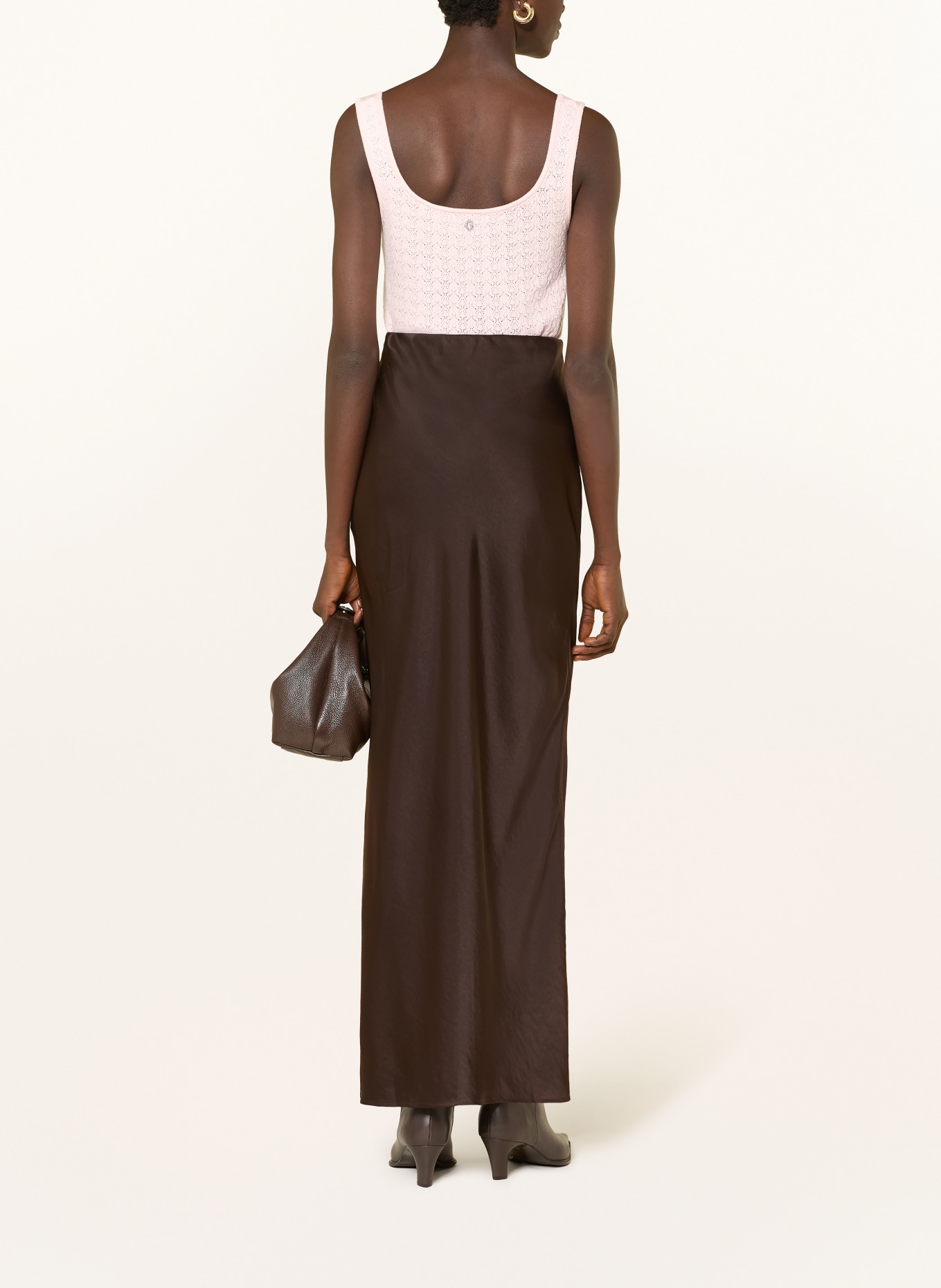 GUESS NINA knit top: LIGHT PINK