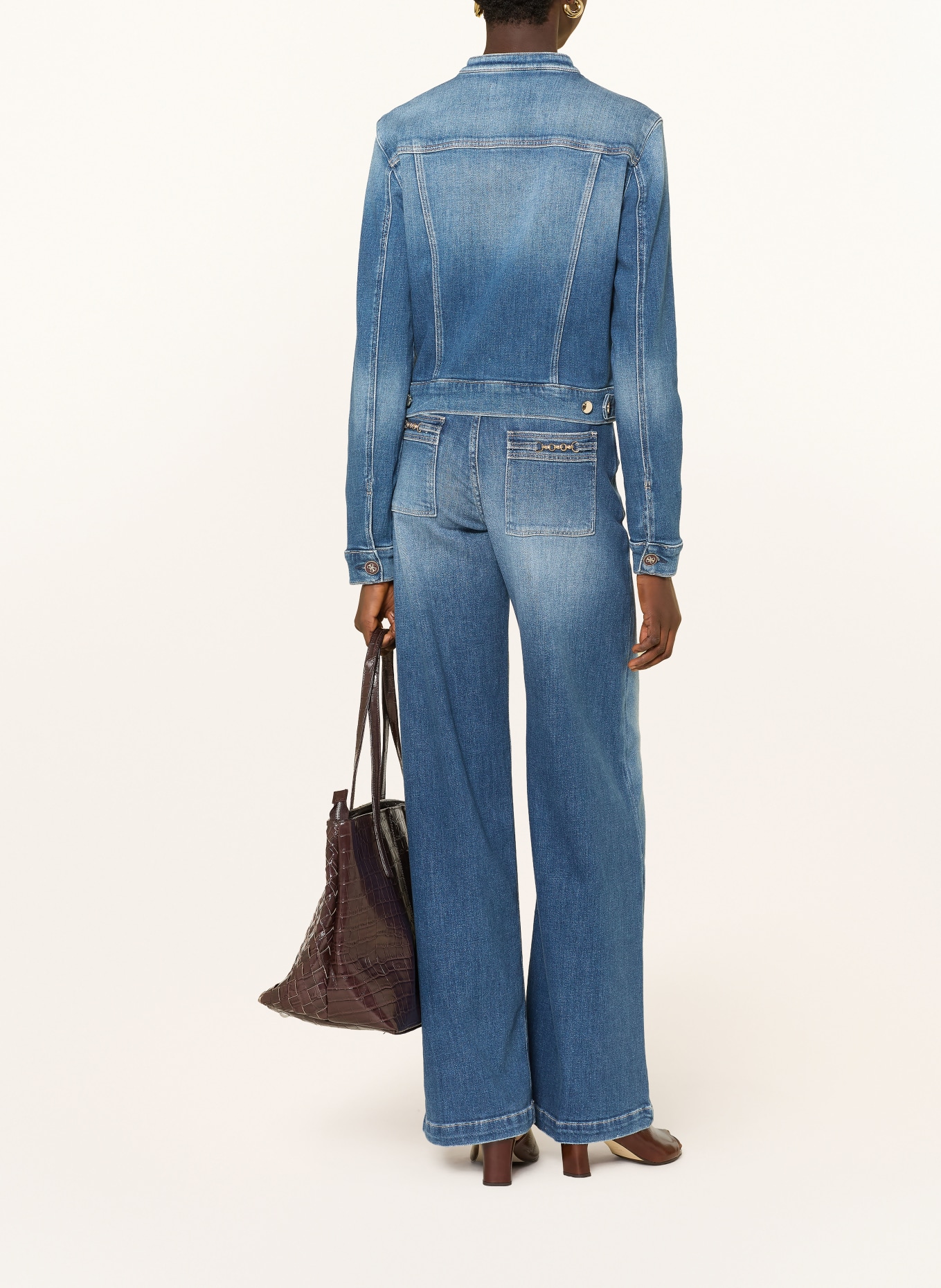 GUESS Wide Leg Jeans BELLAGIO: TWNS TWIN BLUES