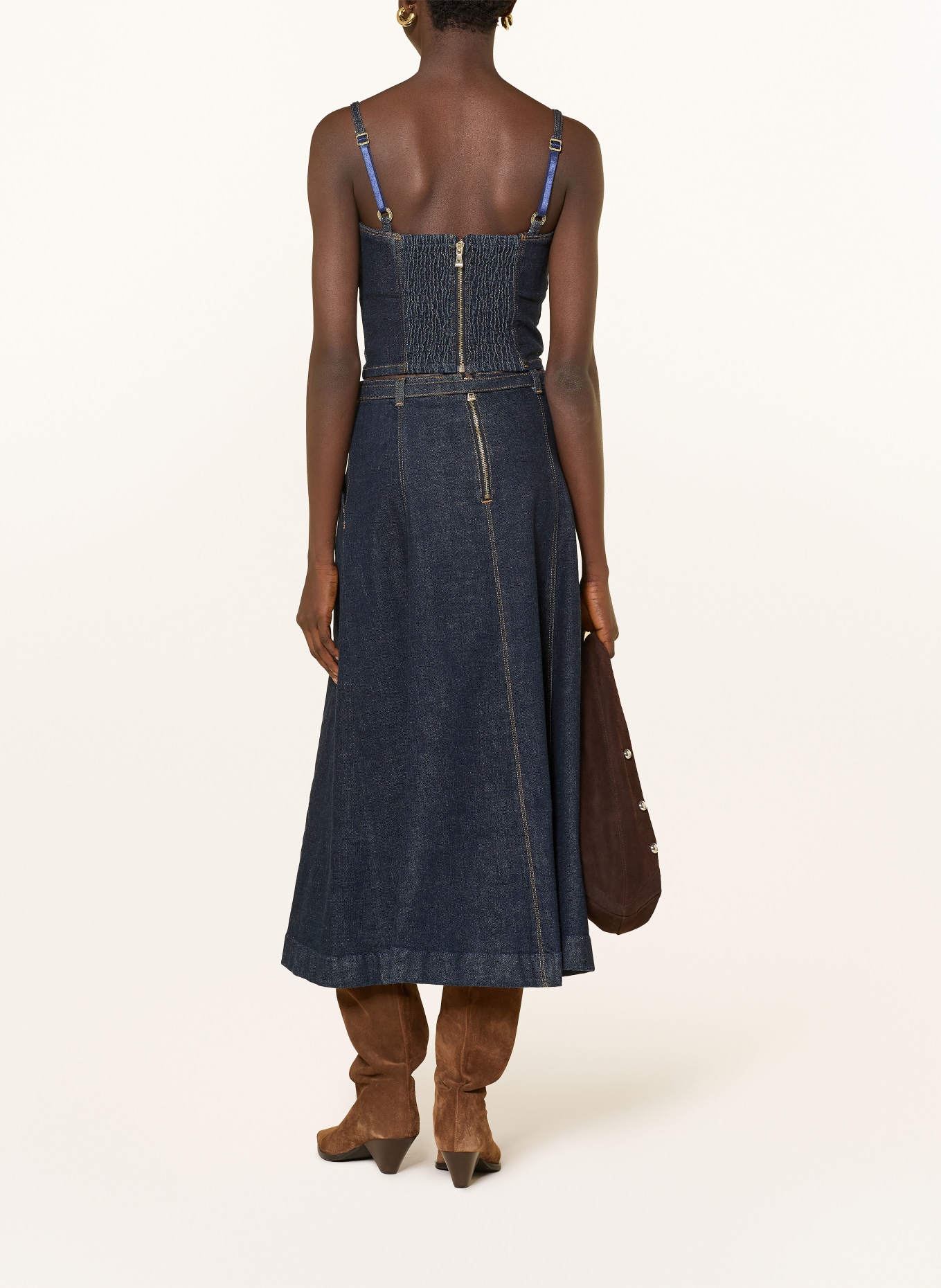 GUESS Jeansrock RAYNE: DUNKELBLAU