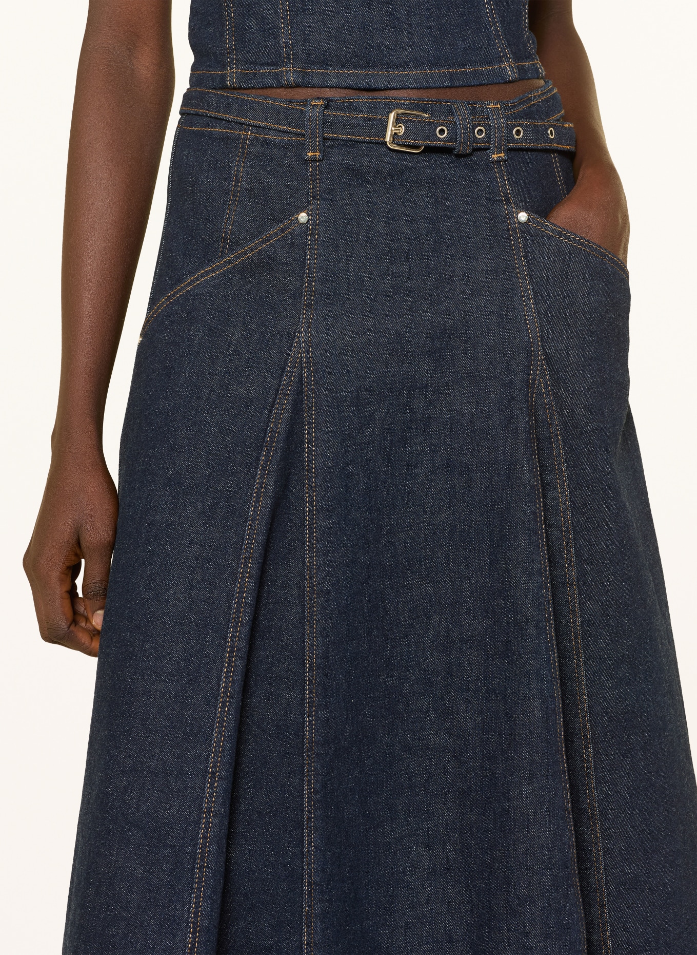 GUESS Jeansrock RAYNE: DUNKELBLAU