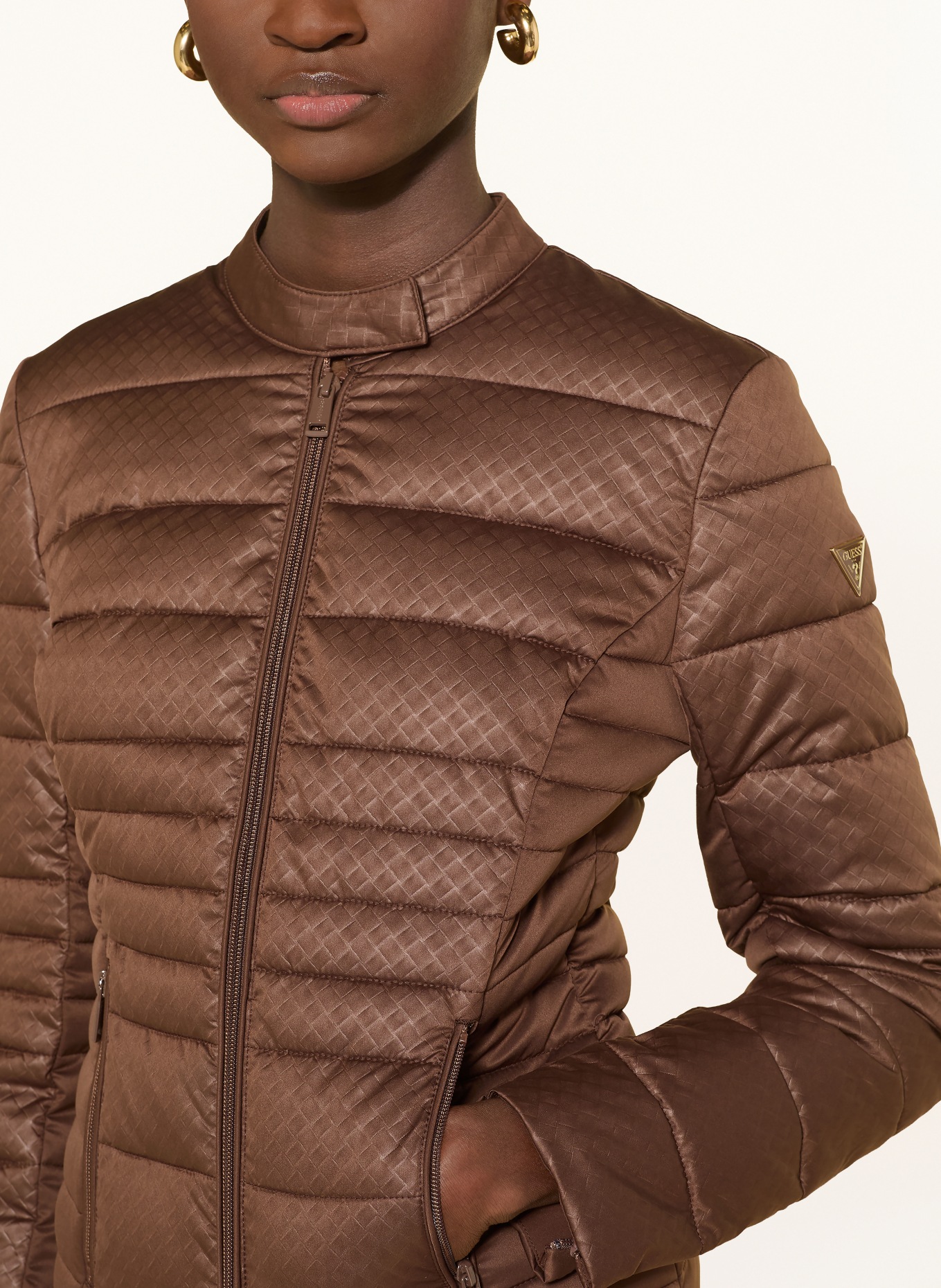 GUESS Steppjacke NEW VONA: BRAUN