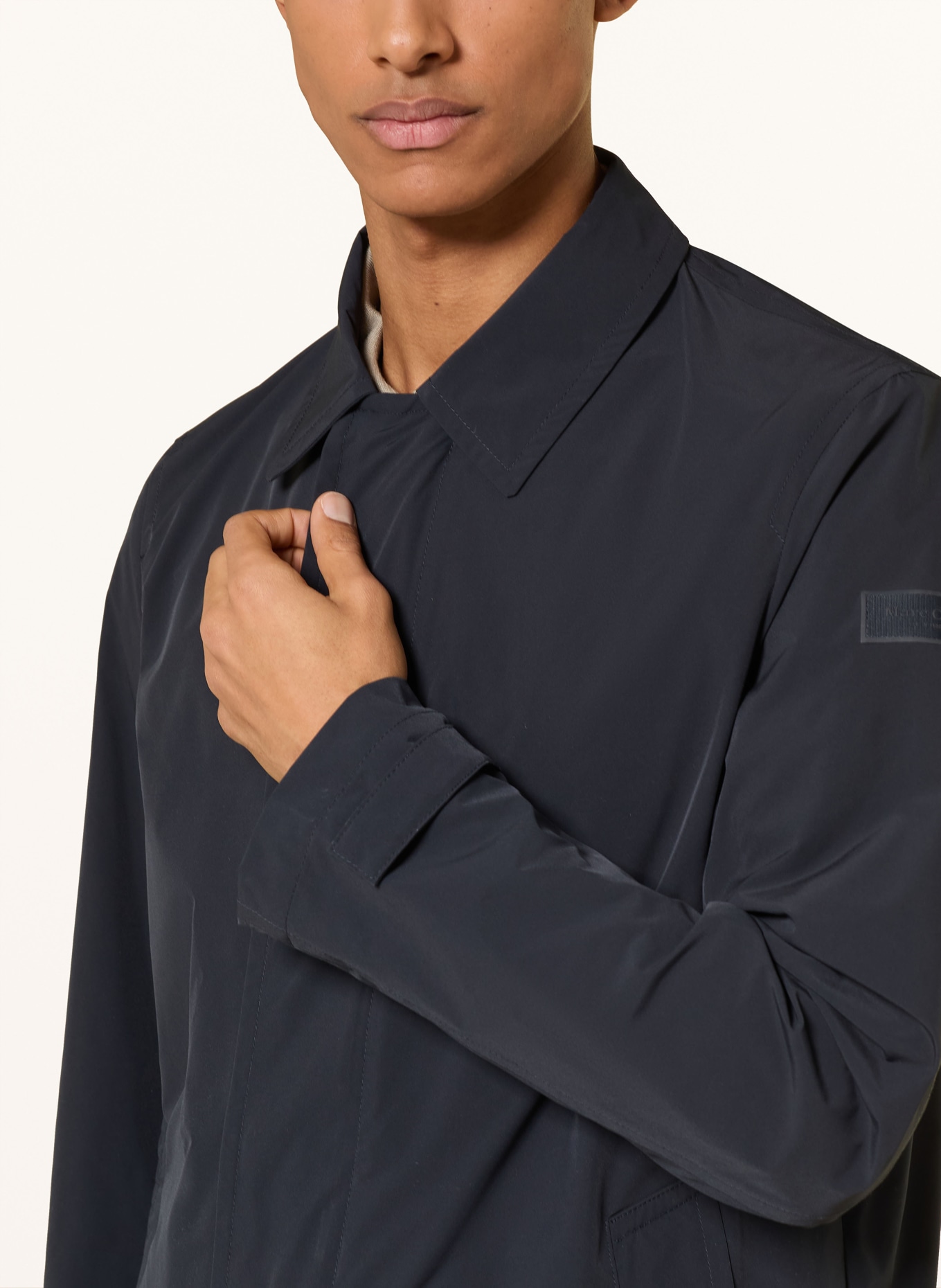 Marc O'Polo jas: DONKERBLAUW