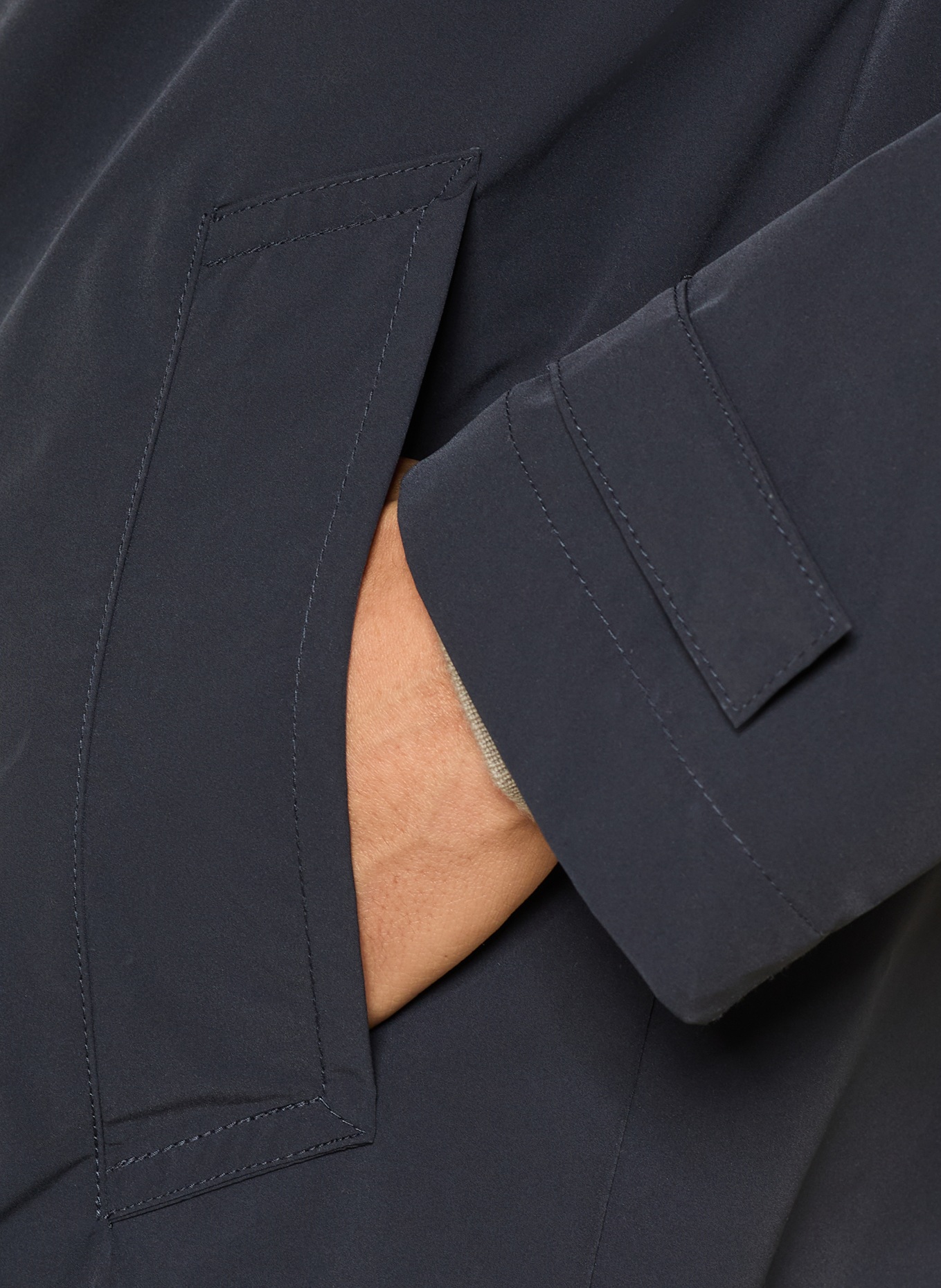 Marc O'Polo jas: DONKERBLAUW