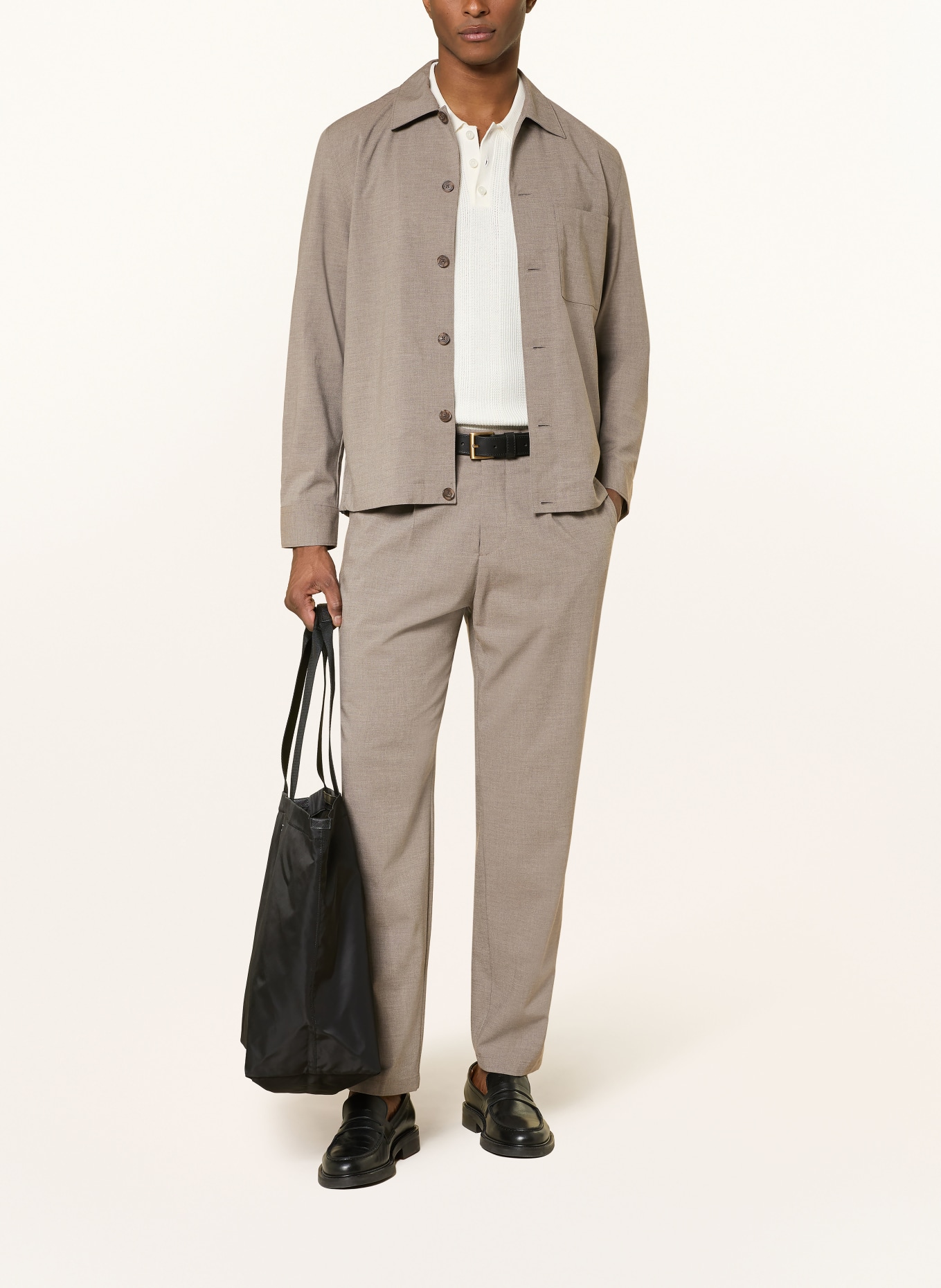 Marc O'Polo Overshirt: TAUPE