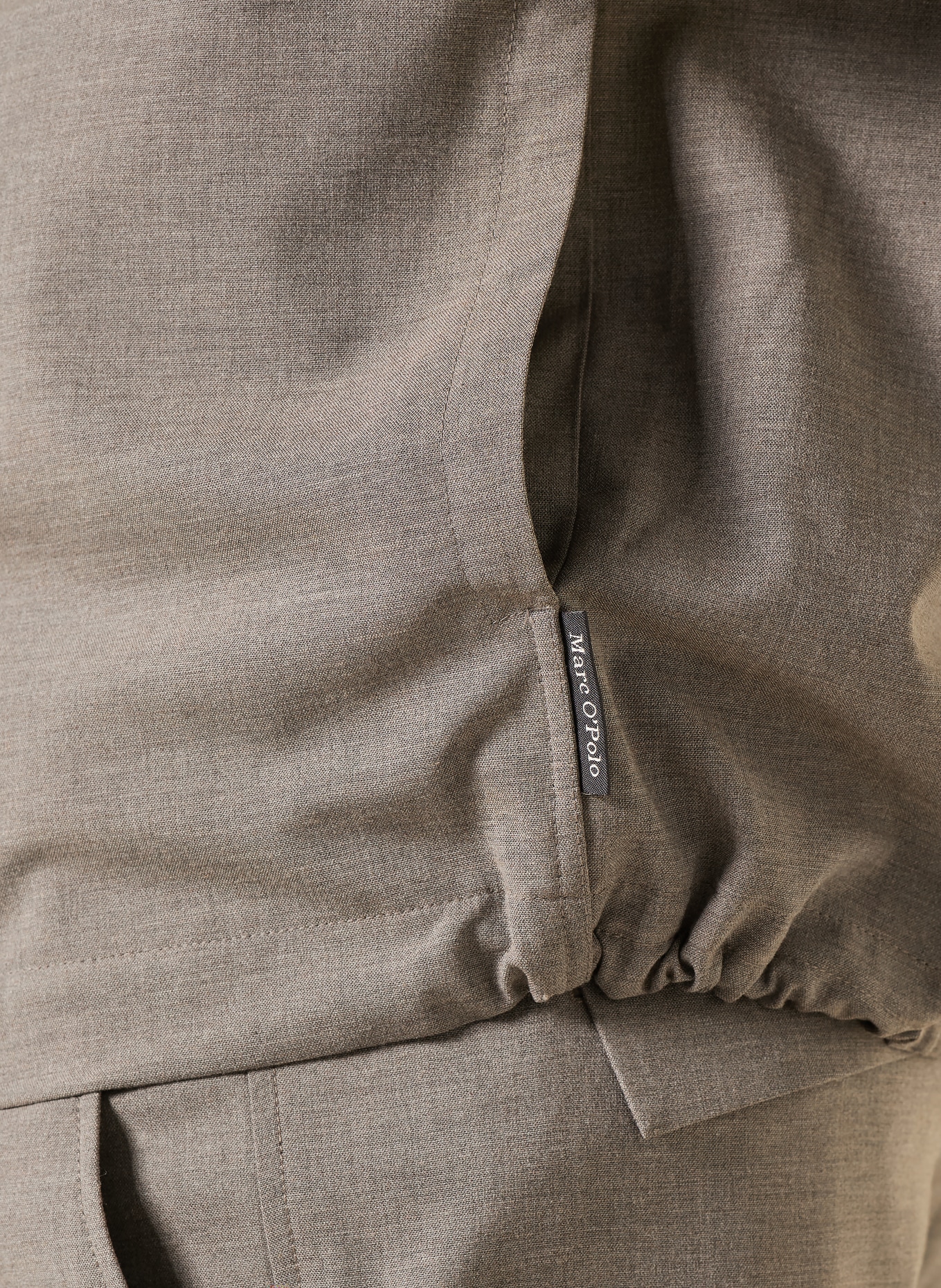 Marc O'Polo Overshirt: TAUPE