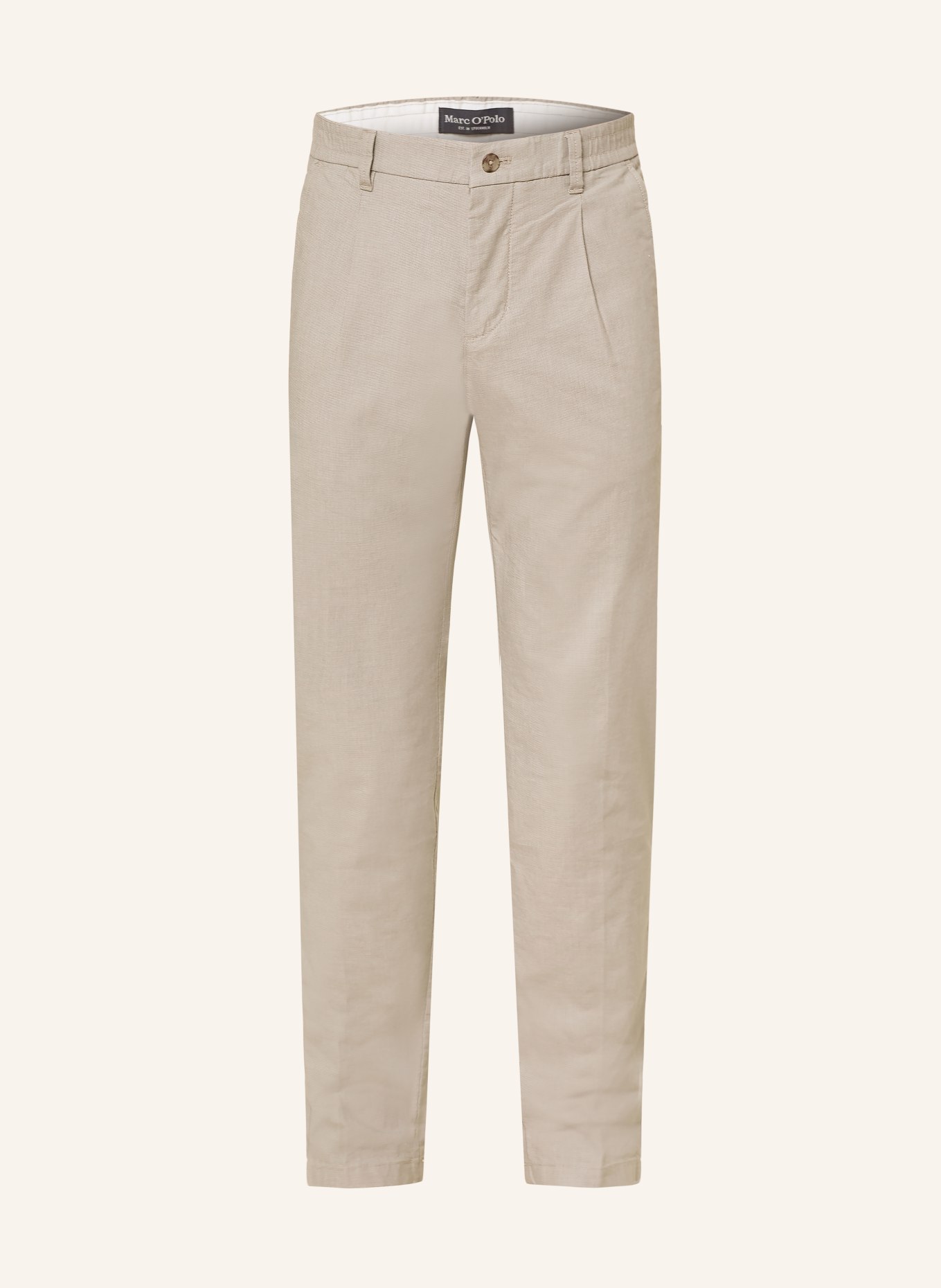 Marc O'Polo Chino STIG JOGGER Regular Fit: HELLGRAU