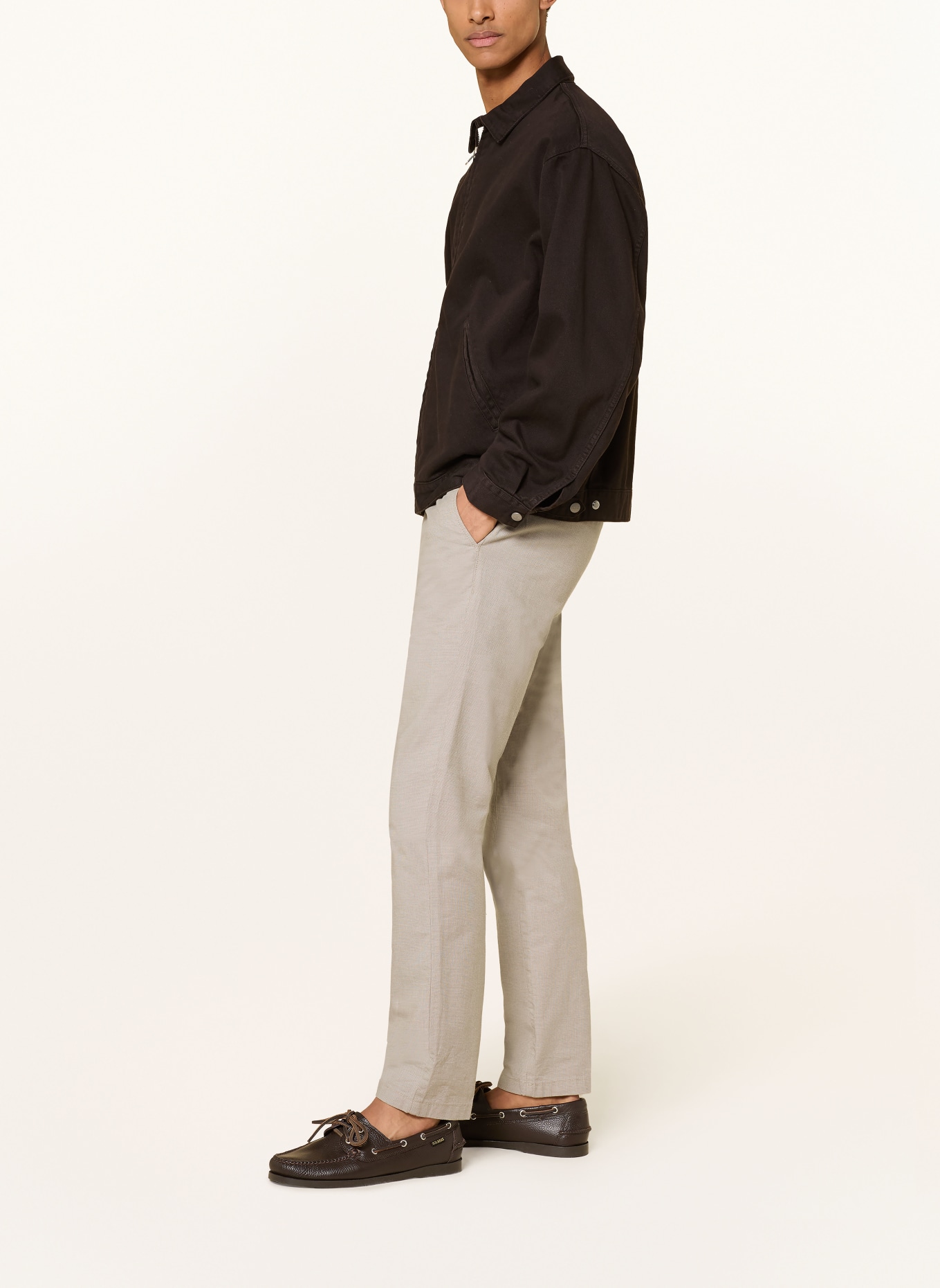 Marc O'Polo Chino STIG JOGGER Regular Fit: HELLGRAU