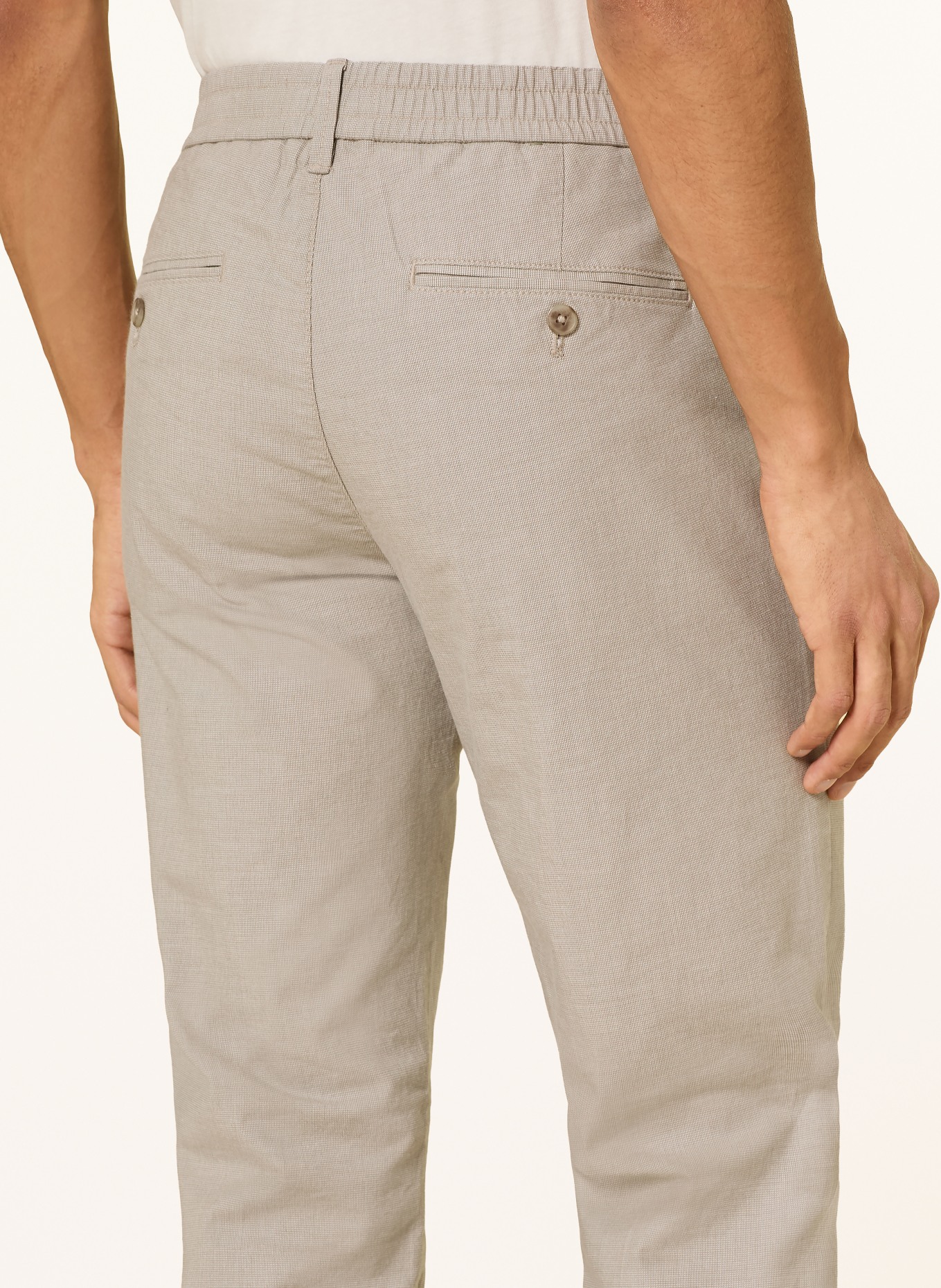 Marc O'Polo Chino STIG JOGGER Regular Fit: HELLGRAU