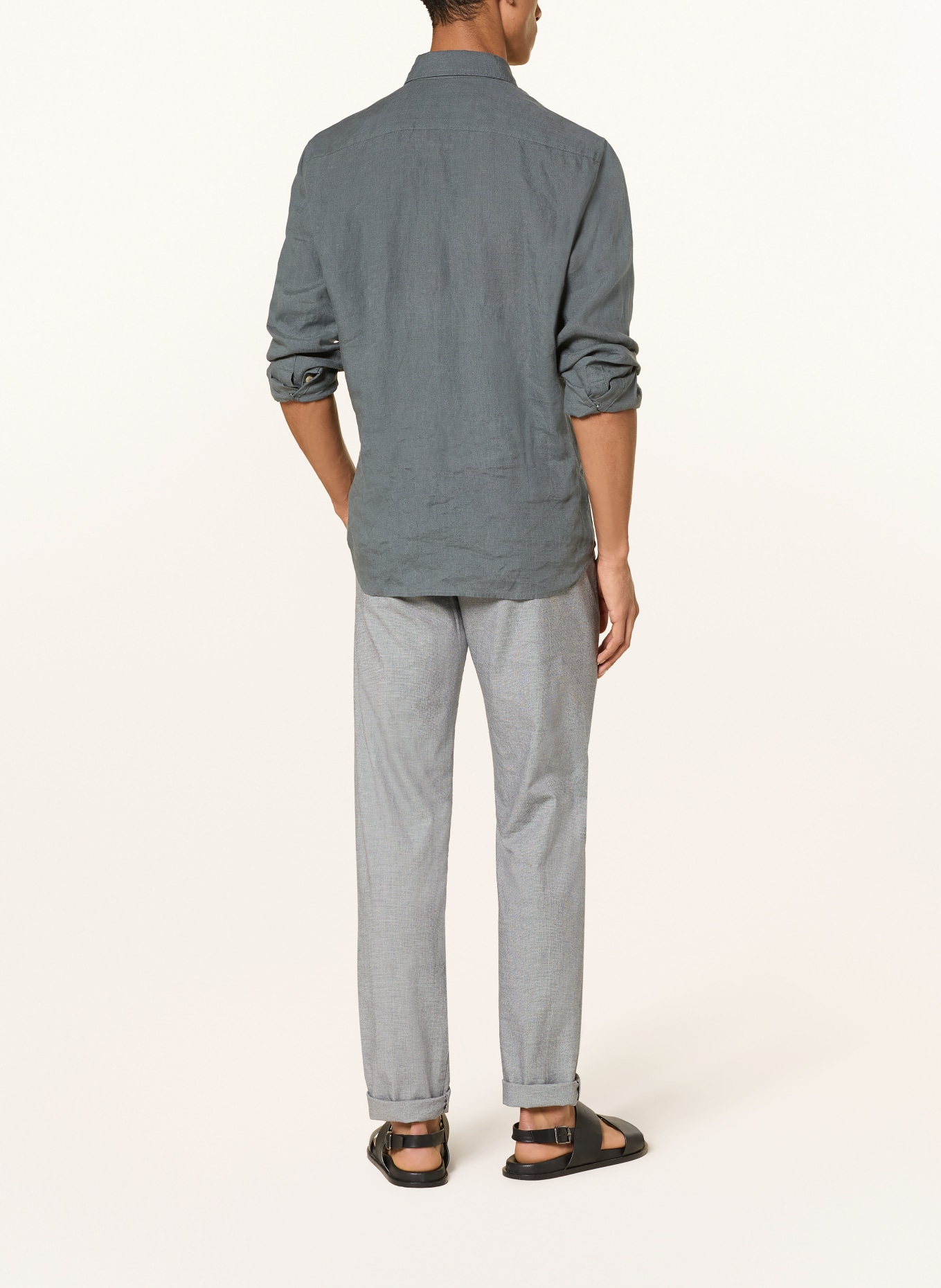 Marc O'Polo Chino STIG JOGGER Regular Fit: GRAU