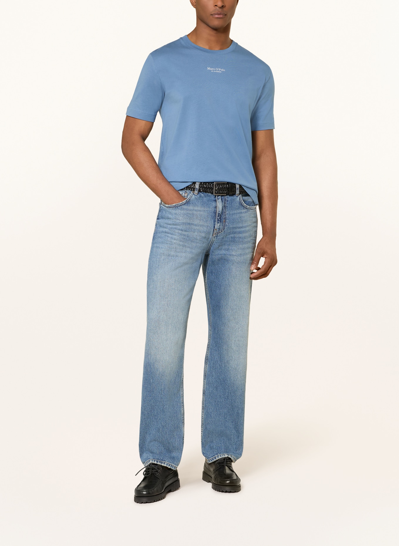 Marc O'Polo T-Shirt: HELLBLAU