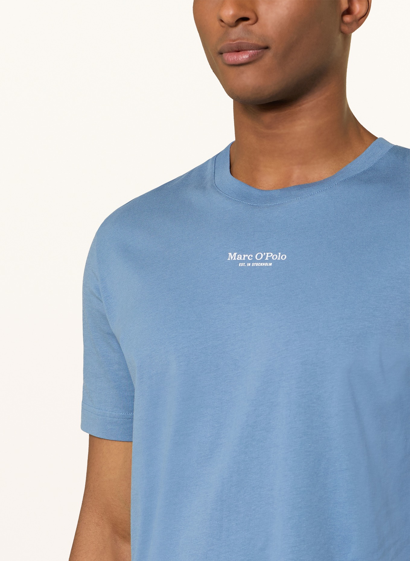 Marc O'Polo T-Shirt: HELLBLAU