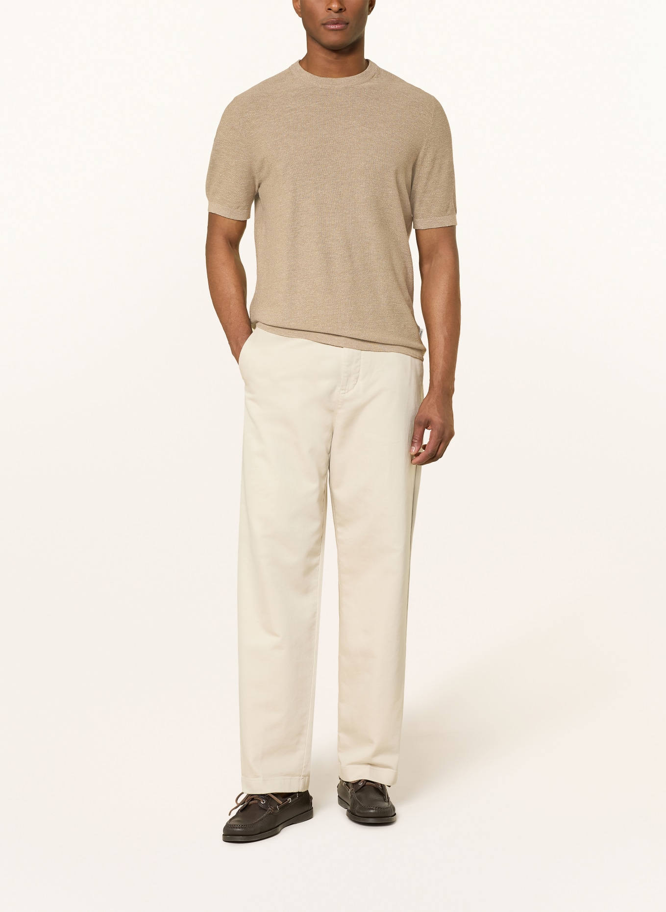 Marc O'Polo Strickshirt: GRAU