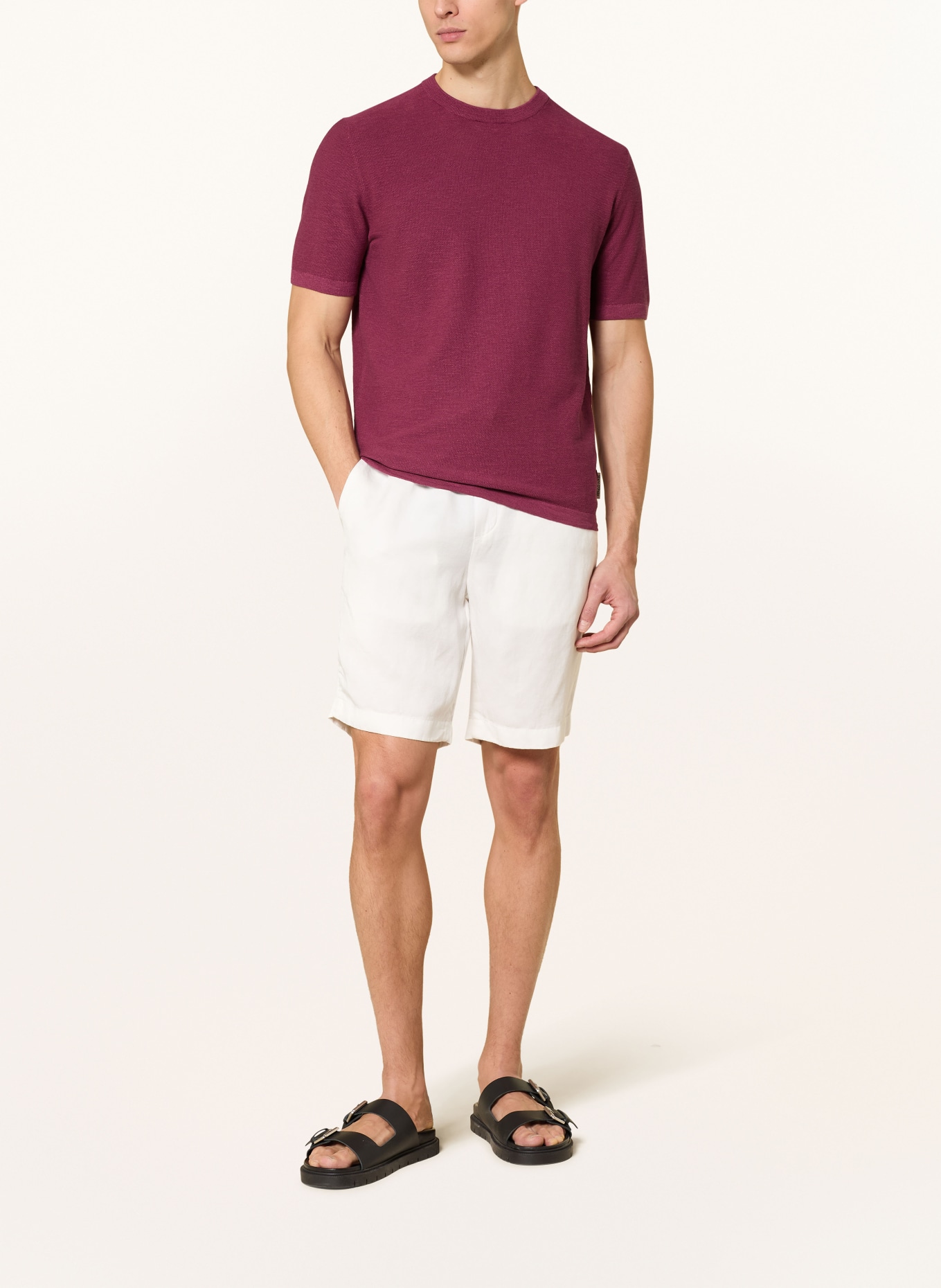 Marc O'Polo knit shirt: FUCHSIA