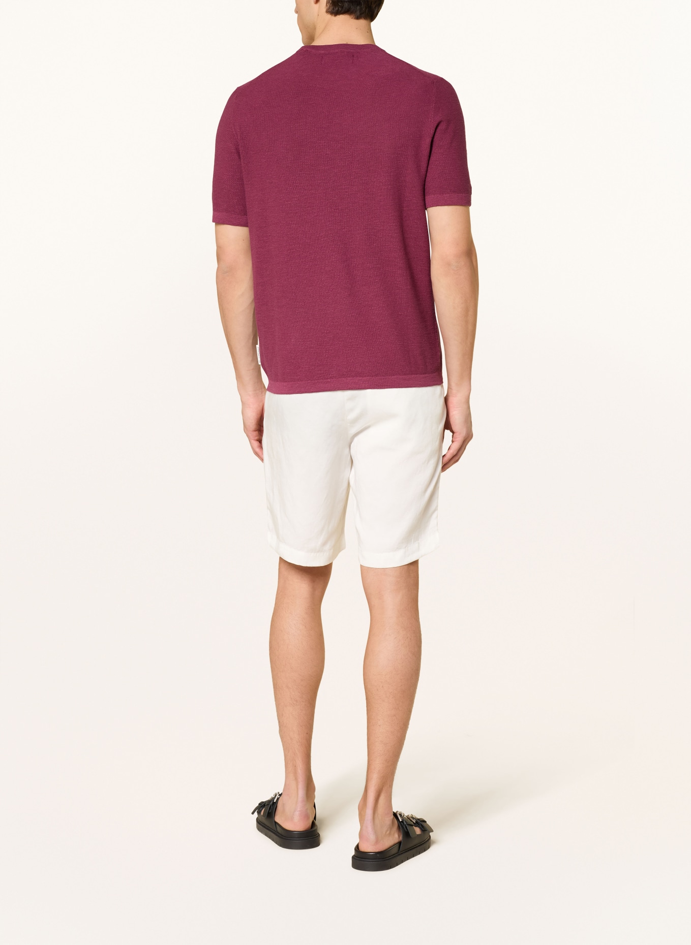 Marc O'Polo knit shirt: FUCHSIA