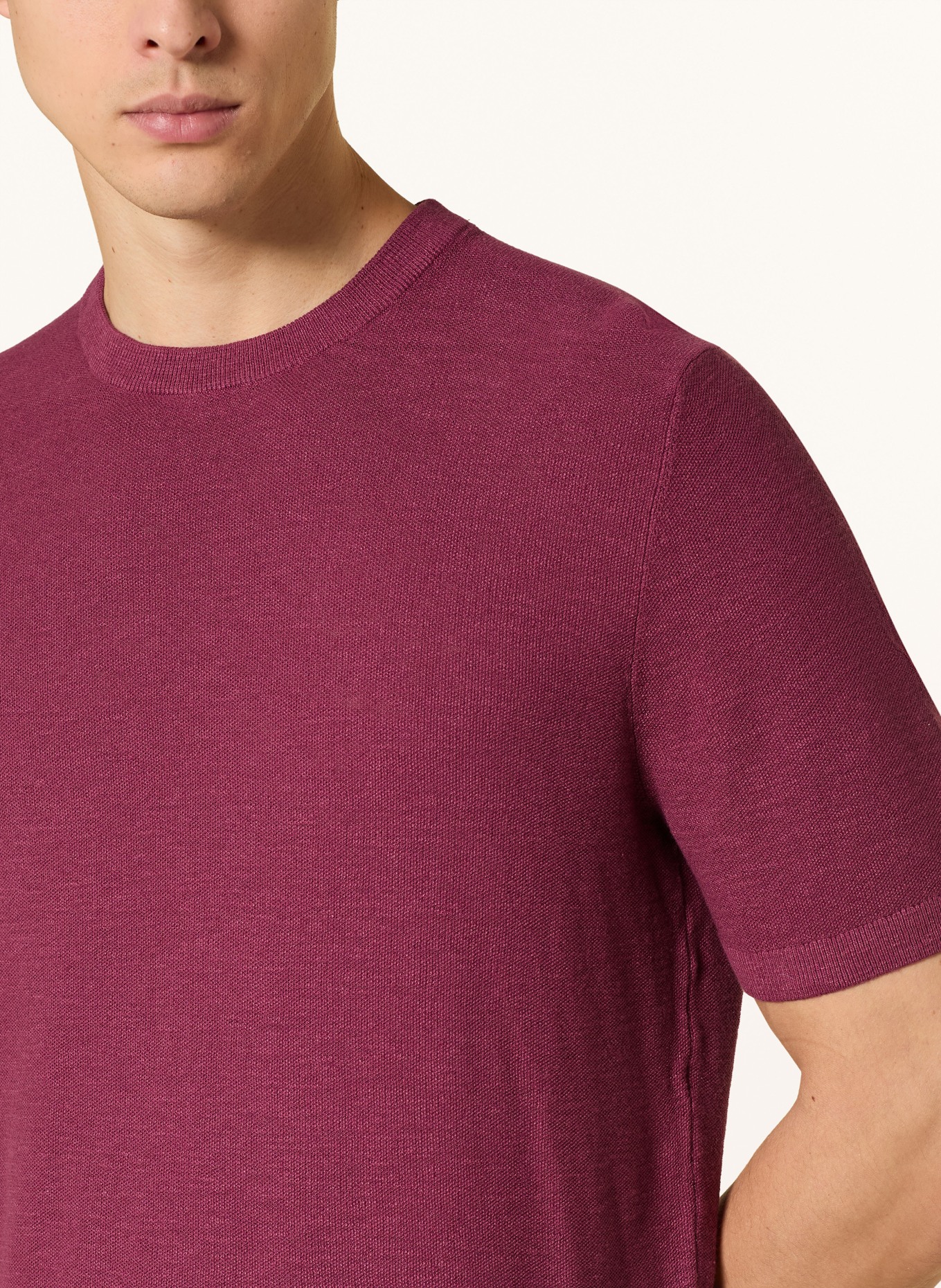 Marc O'Polo knit shirt: FUCHSIA