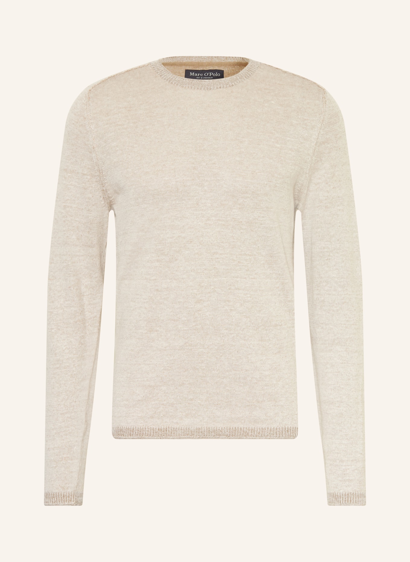 Marc O'Polo Pullover mit Leinen: KHAKI
