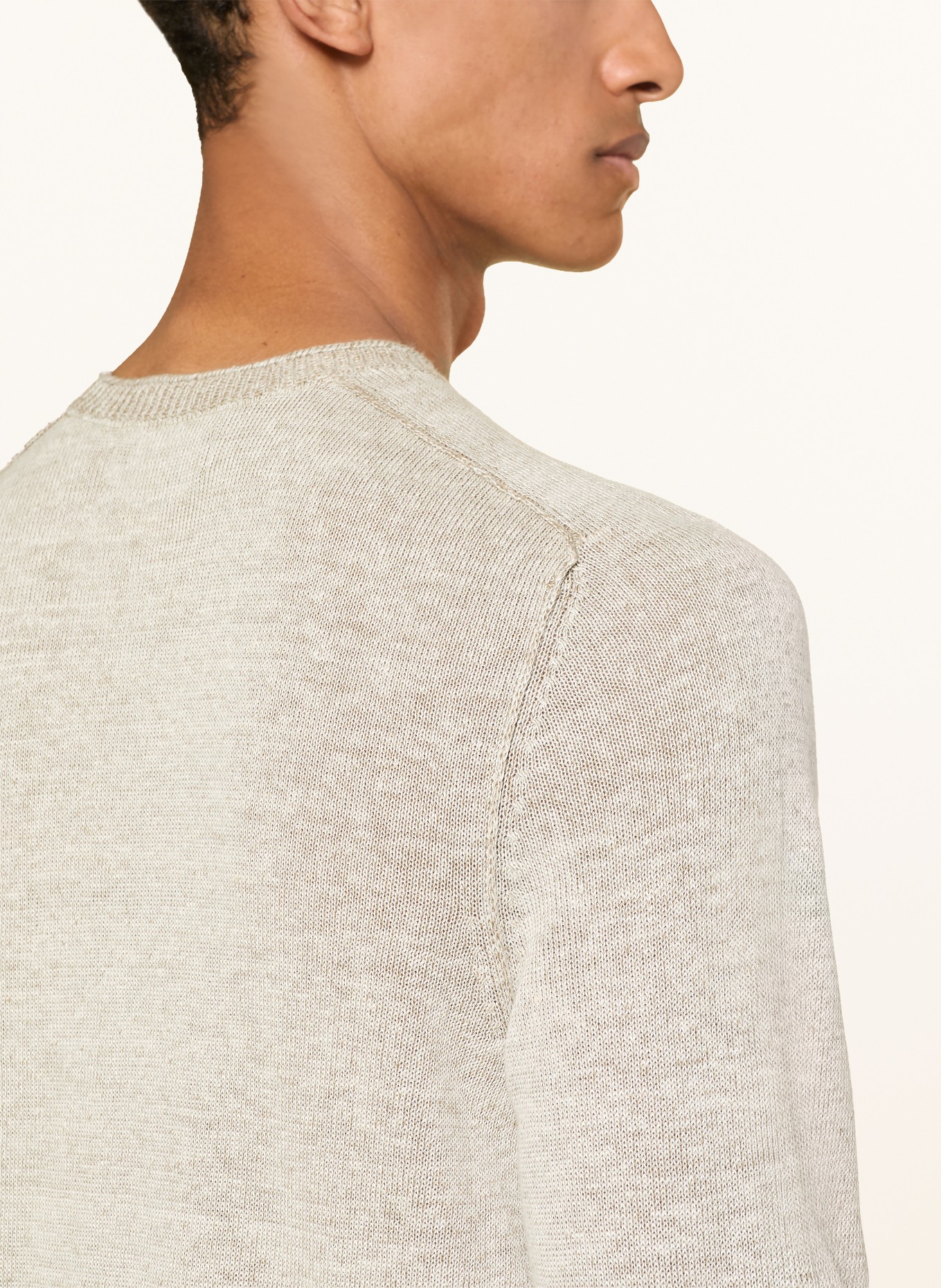 Marc O'Polo Pullover mit Leinen: KHAKI