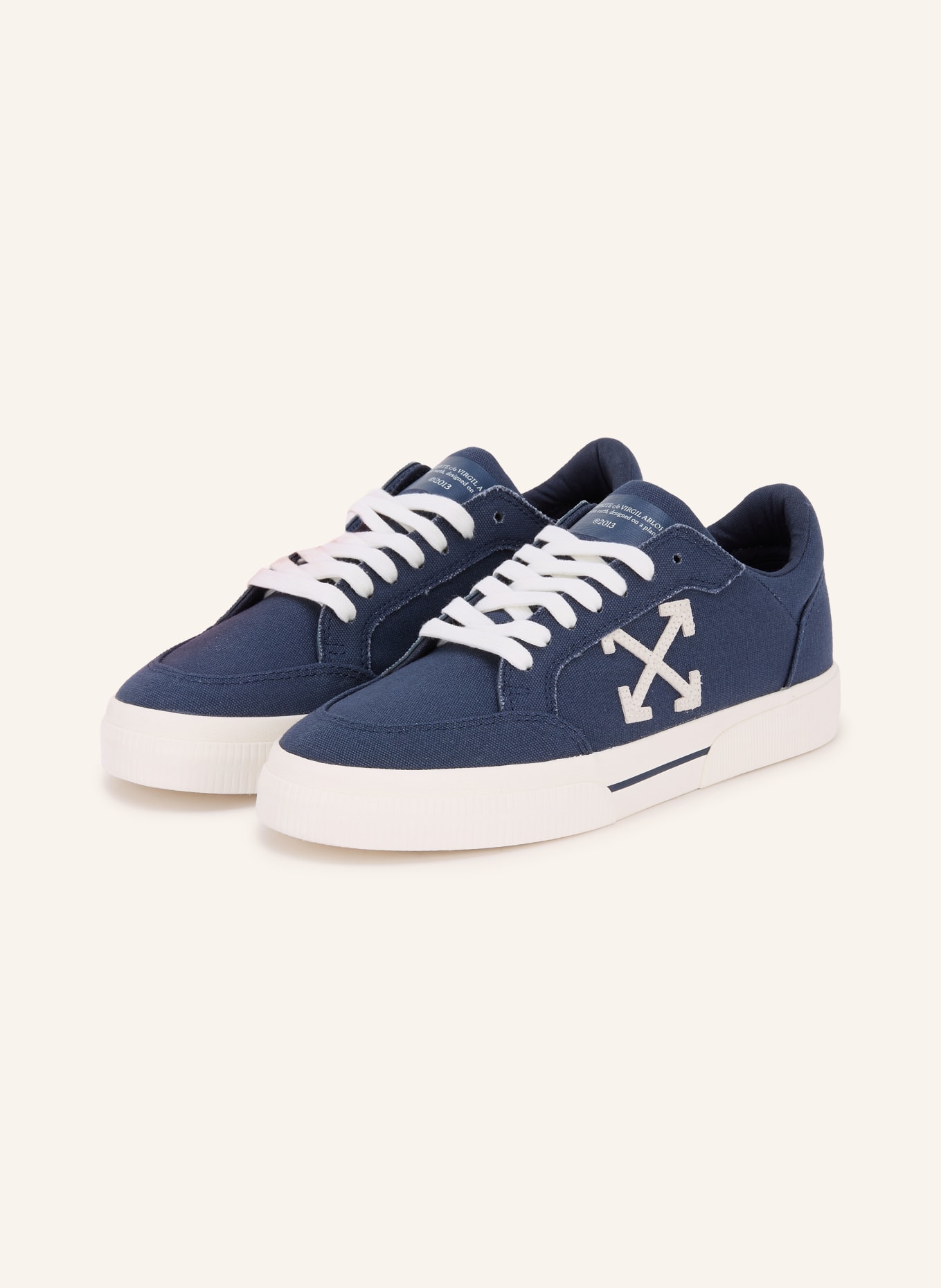 Off-White Buty sportowe VULC LOW: GRANATOWY / CZERWONY / BIAŁY