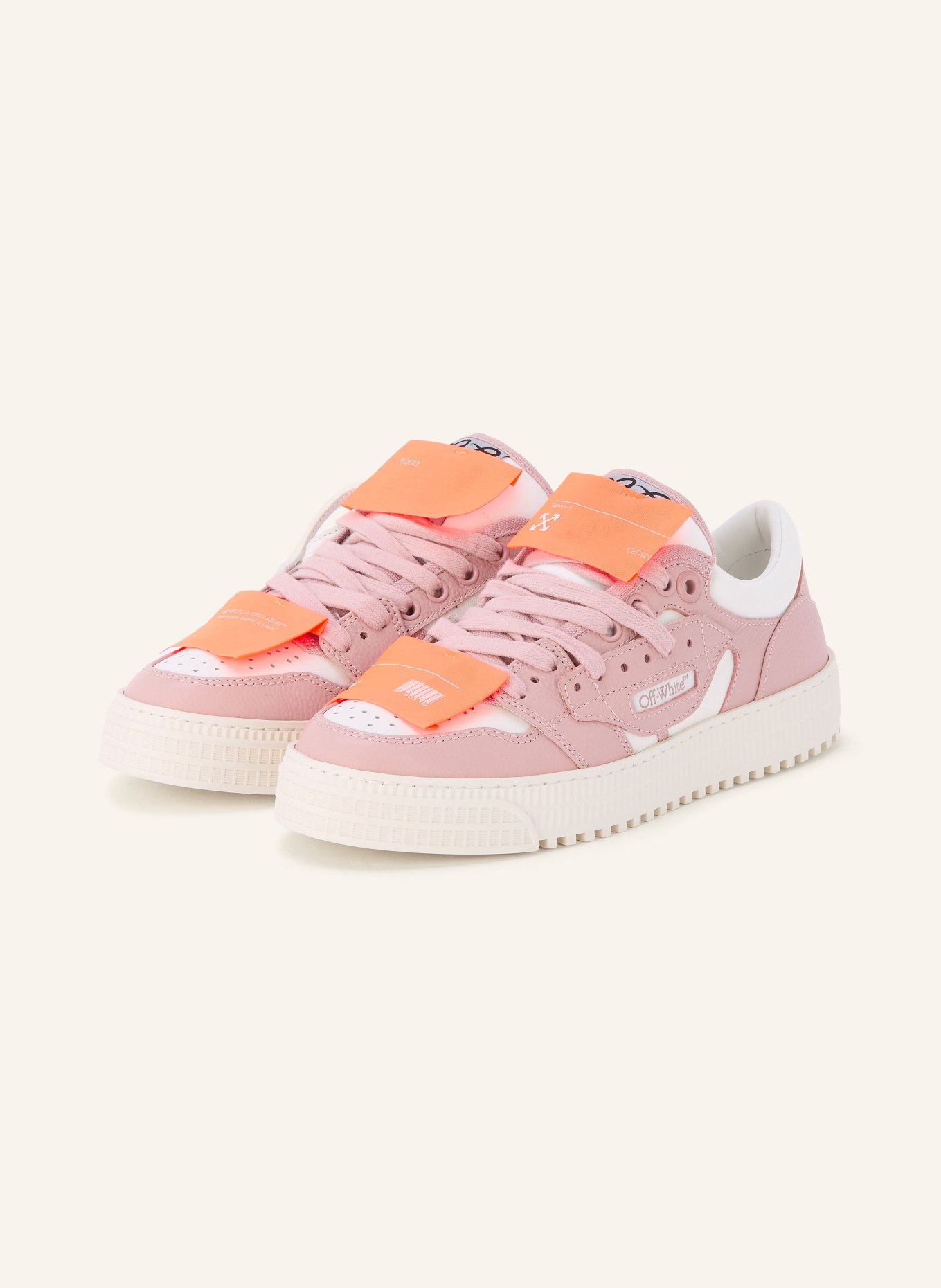 Off-White Sneaker 3.0 OFF COURT: ROSA / WEISS