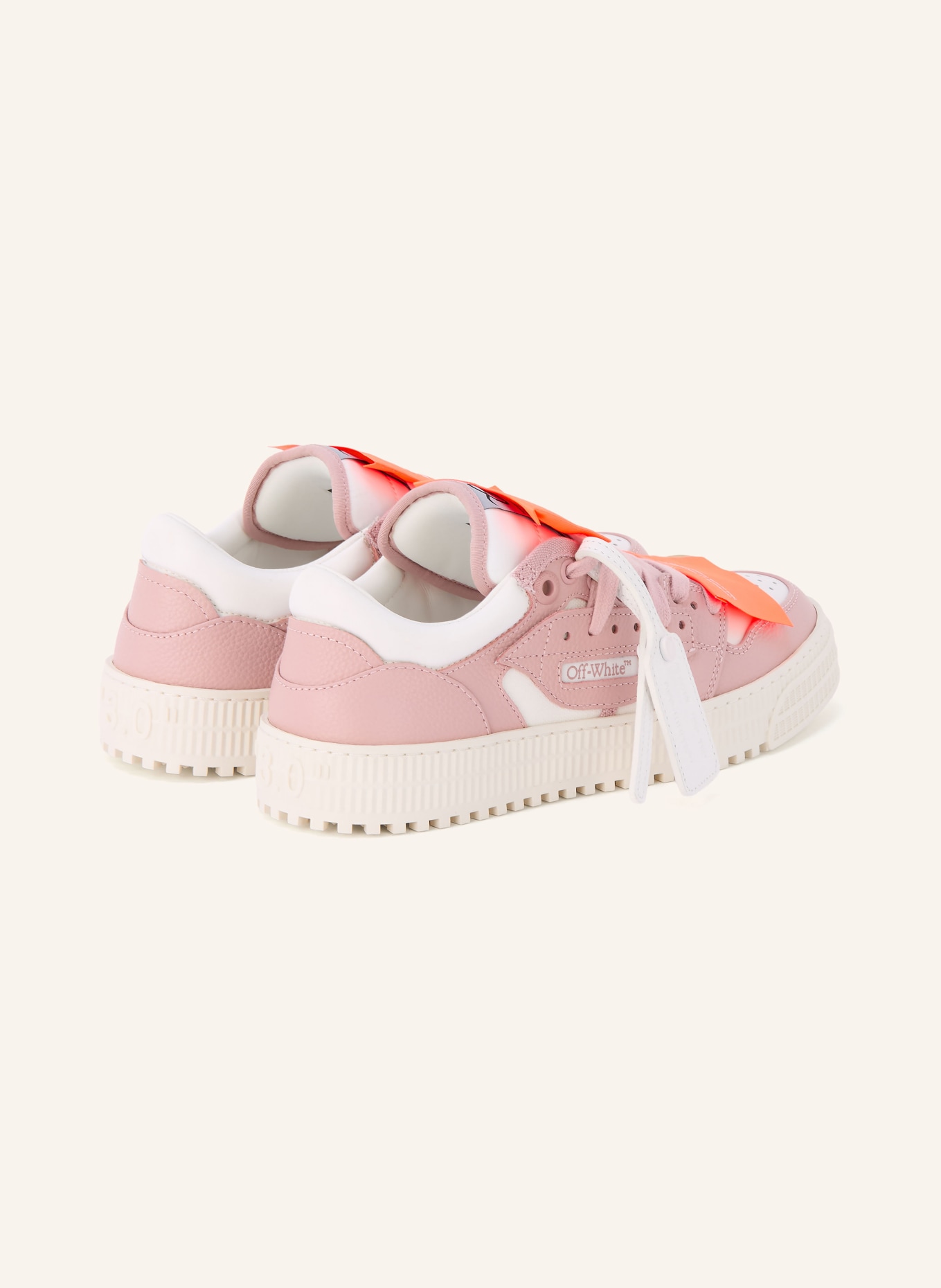 Off-White Sneaker 3.0 OFF COURT: ROSA / WEISS