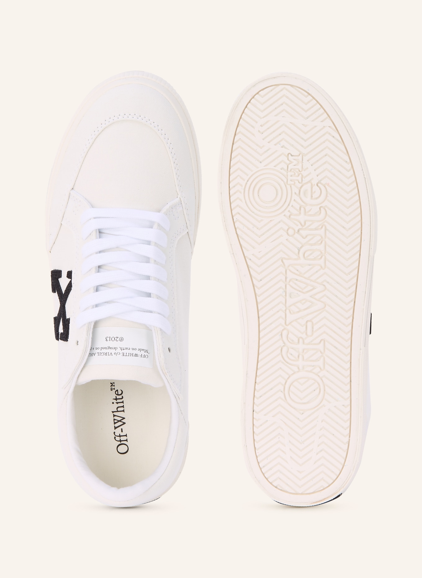 Off-White Baskets VULC LOW: BLANC