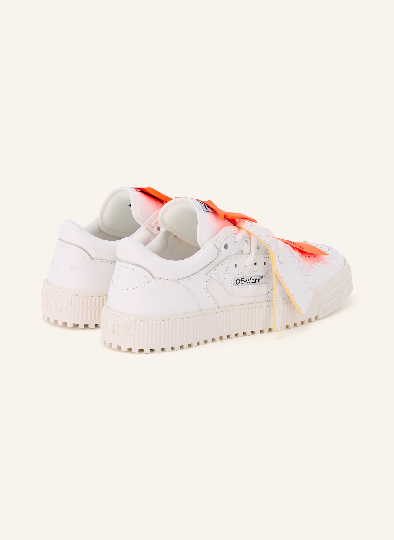 Off-White Baskets 3.0 OFF COURT: BLANC / ORANGE FLUO