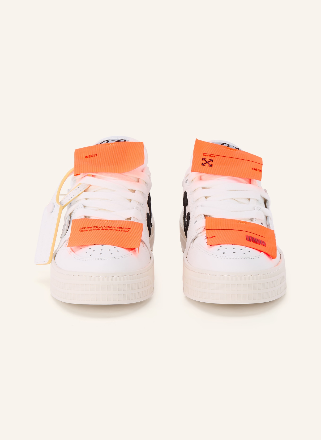 Off-White Baskets 3.0 OFF COURT: BLANC / ORANGE FLUO