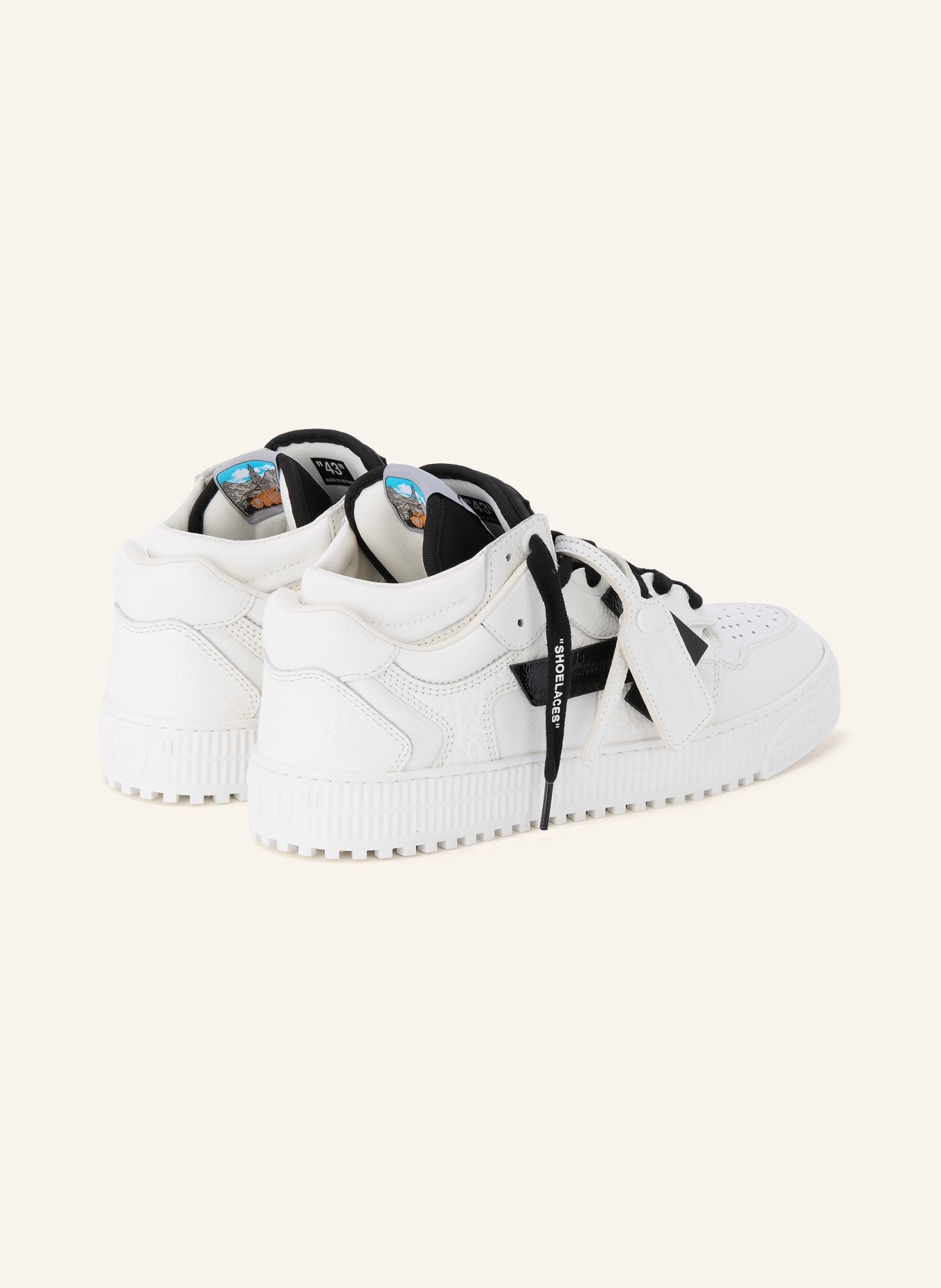 Off-White Baskets 3.0 FLOATING ARROW: BLANC / NOIR