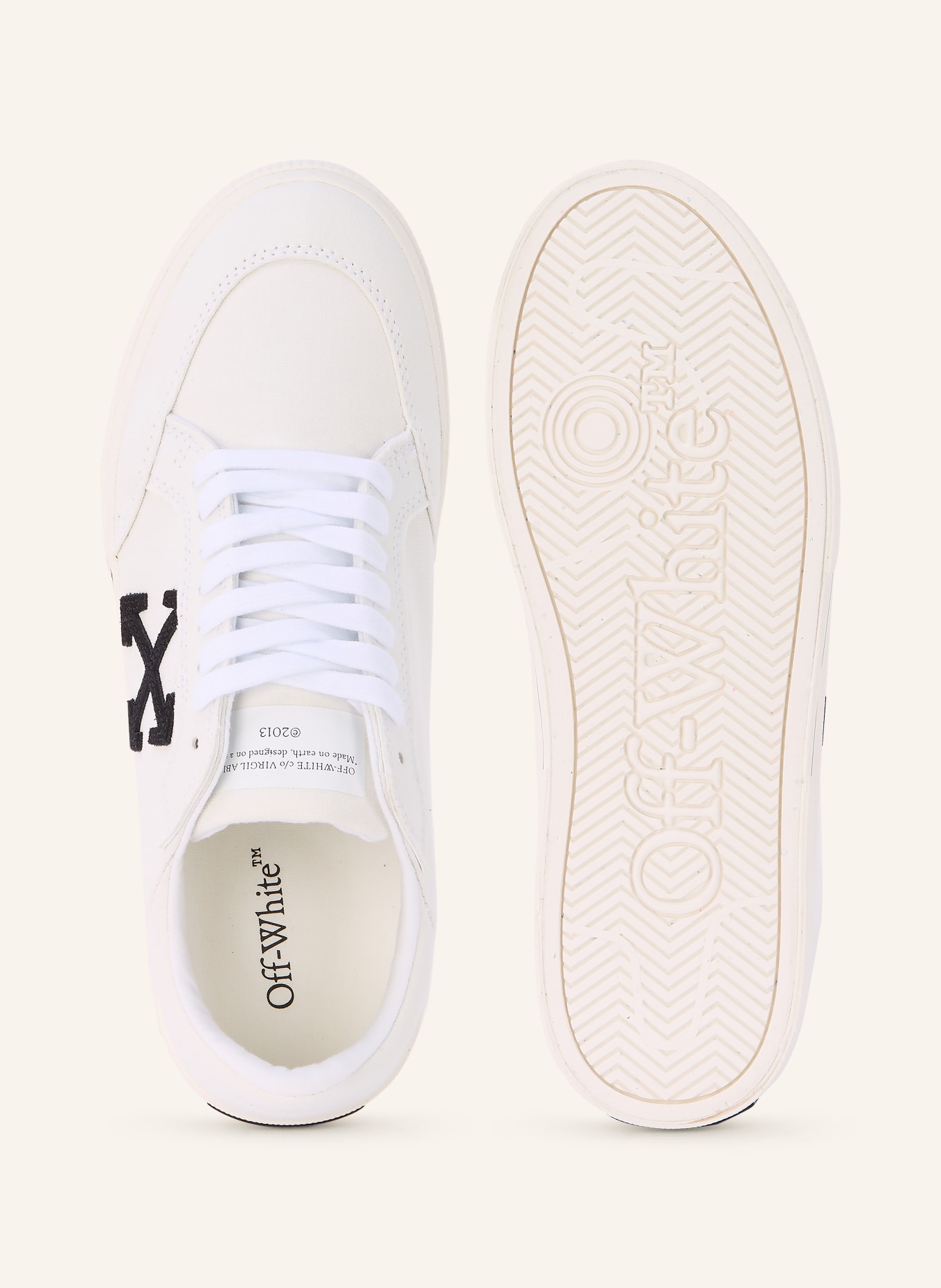 Off-White Baskets VULC LOW: BLANC