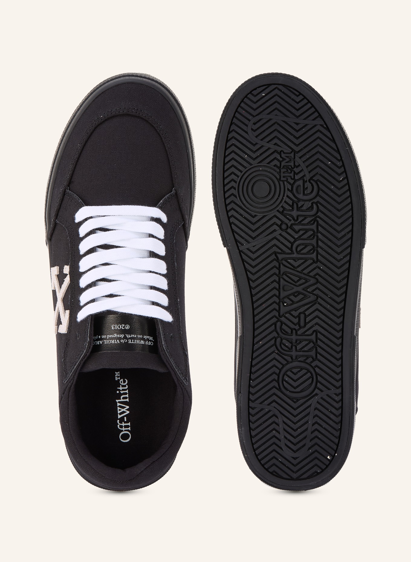 Off-White Baskets VULC LOW: NOIR