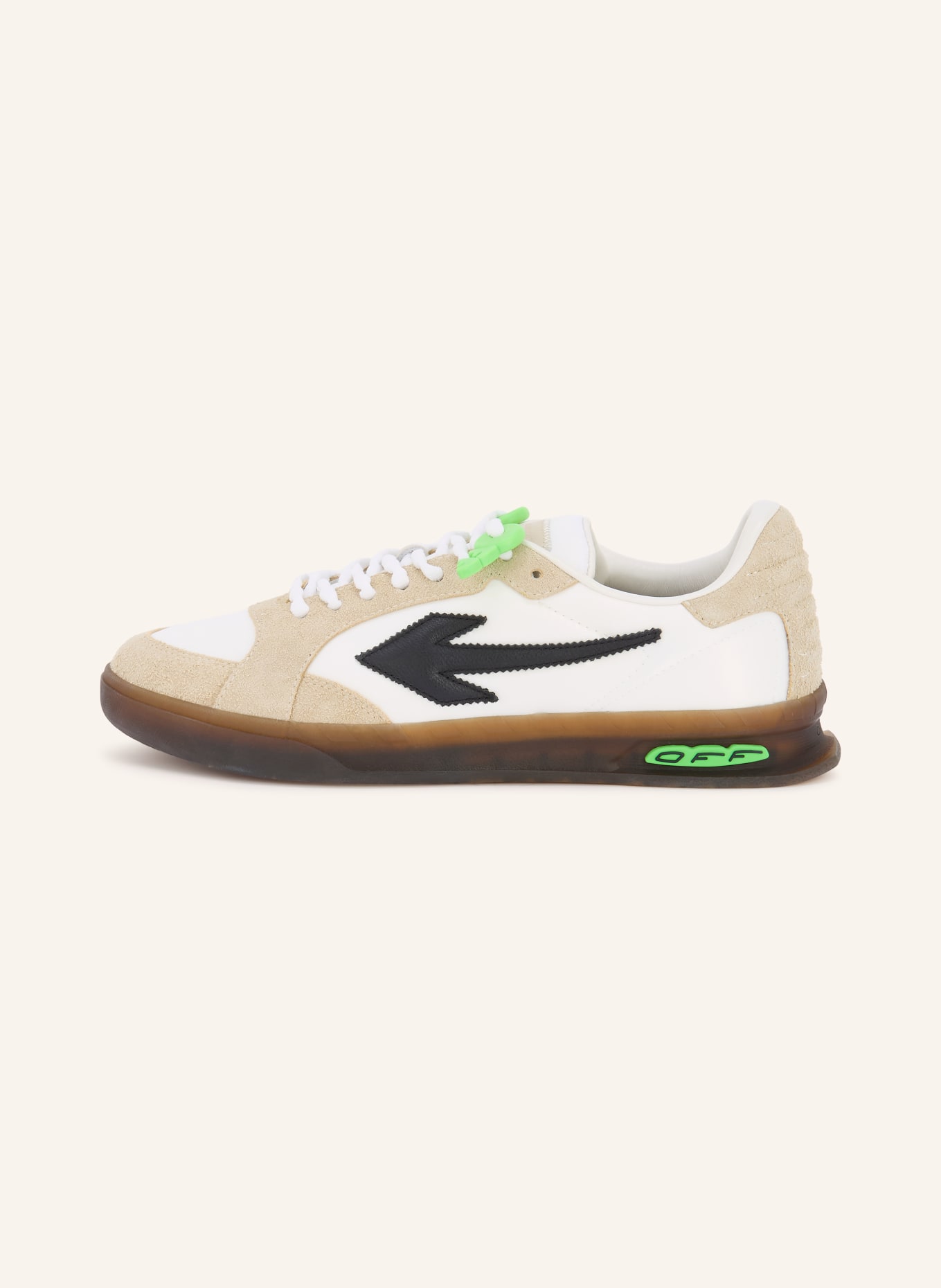 Off-White Sneaker NEW SLIM: WHITE / BEIGE / BLACK