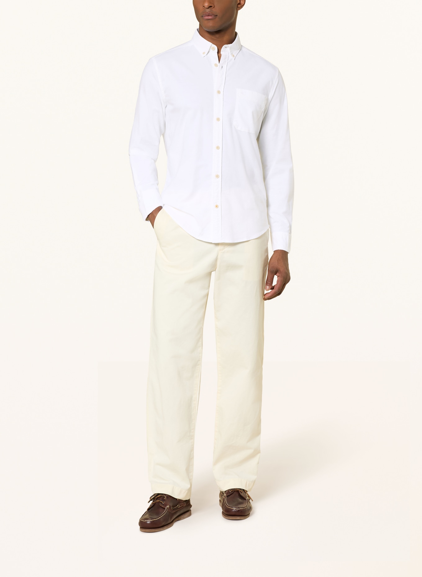 camel active Hemd Comfort Fit: WEISS