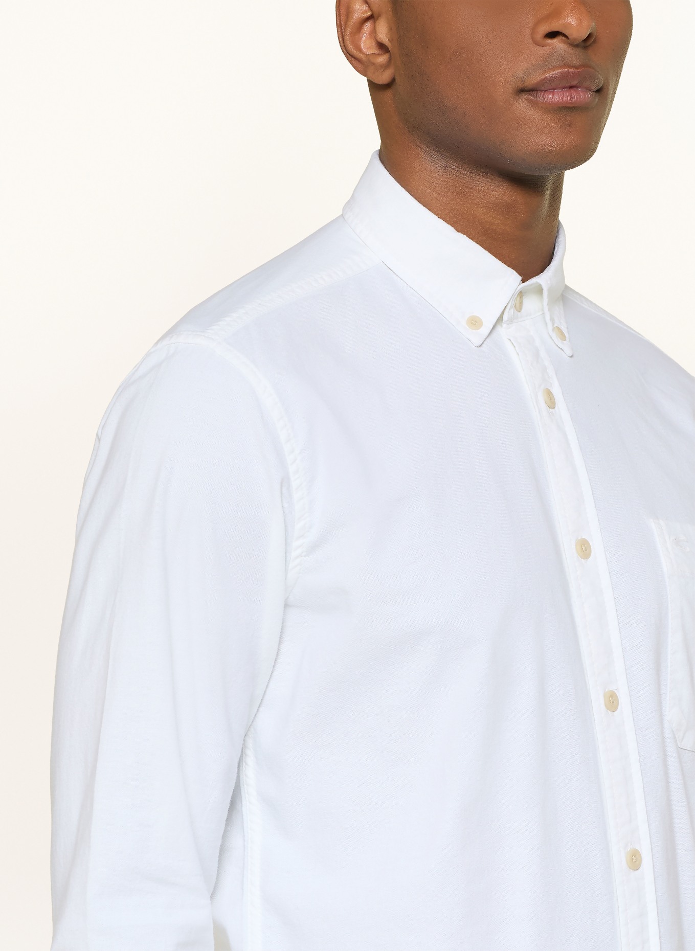 camel active Hemd Comfort Fit: WEISS