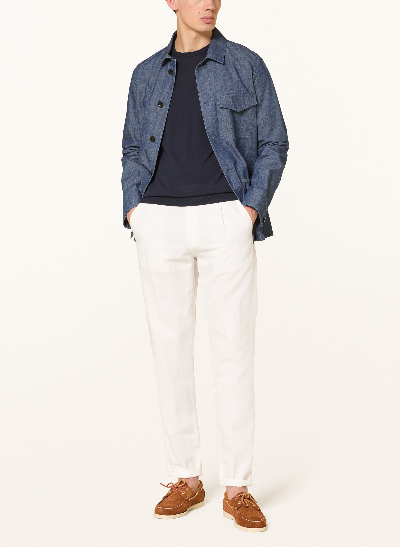 roberto collina Trui: DONKERBLAUW