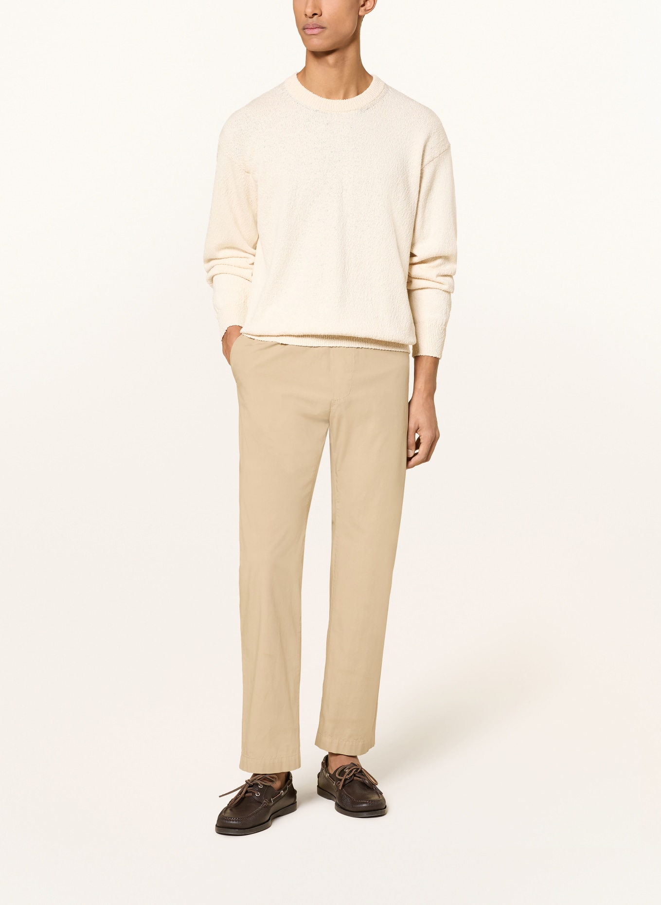 roberto collina Pullover: ECRU