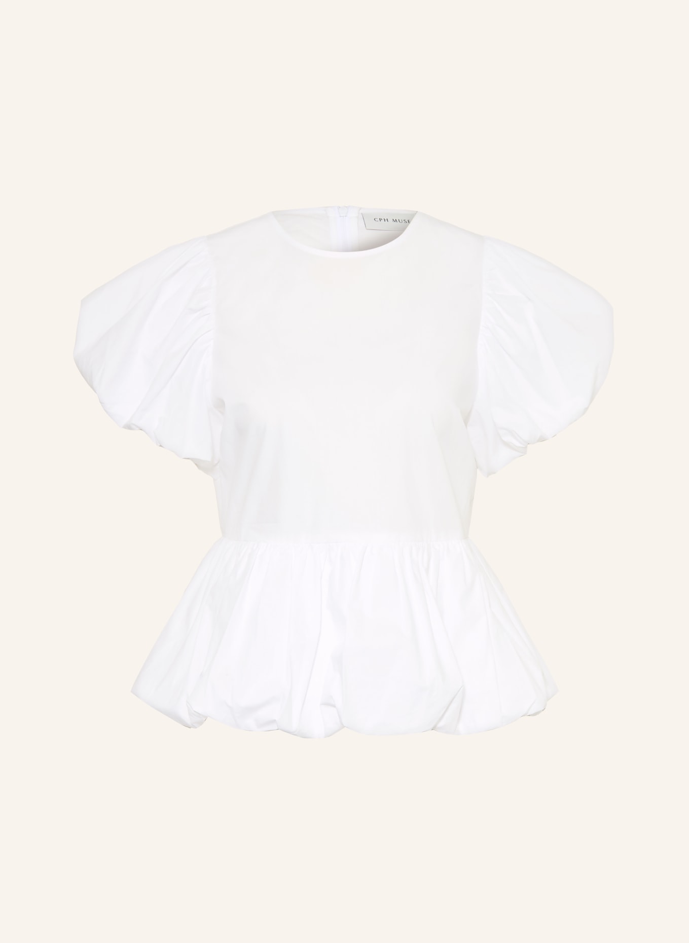 CPH MUSE Blusenshirt CMPOPELINE: WEISS